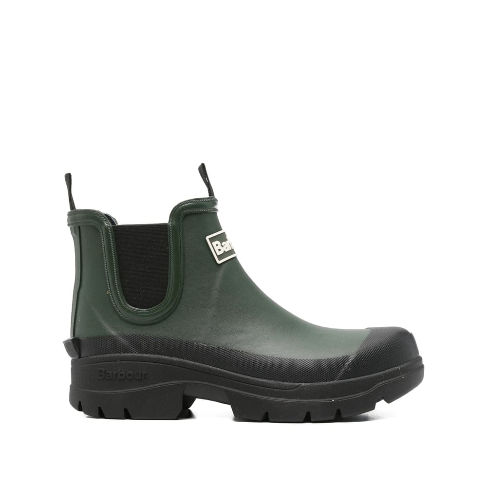 Barbour Nimbus Waterproof Chelsea Rain Boot In Green