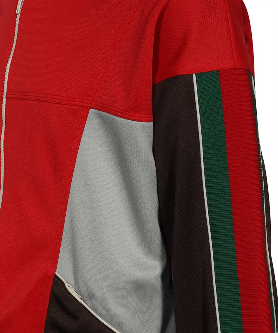 Shop Gucci Techno Fabric Jacket In Red