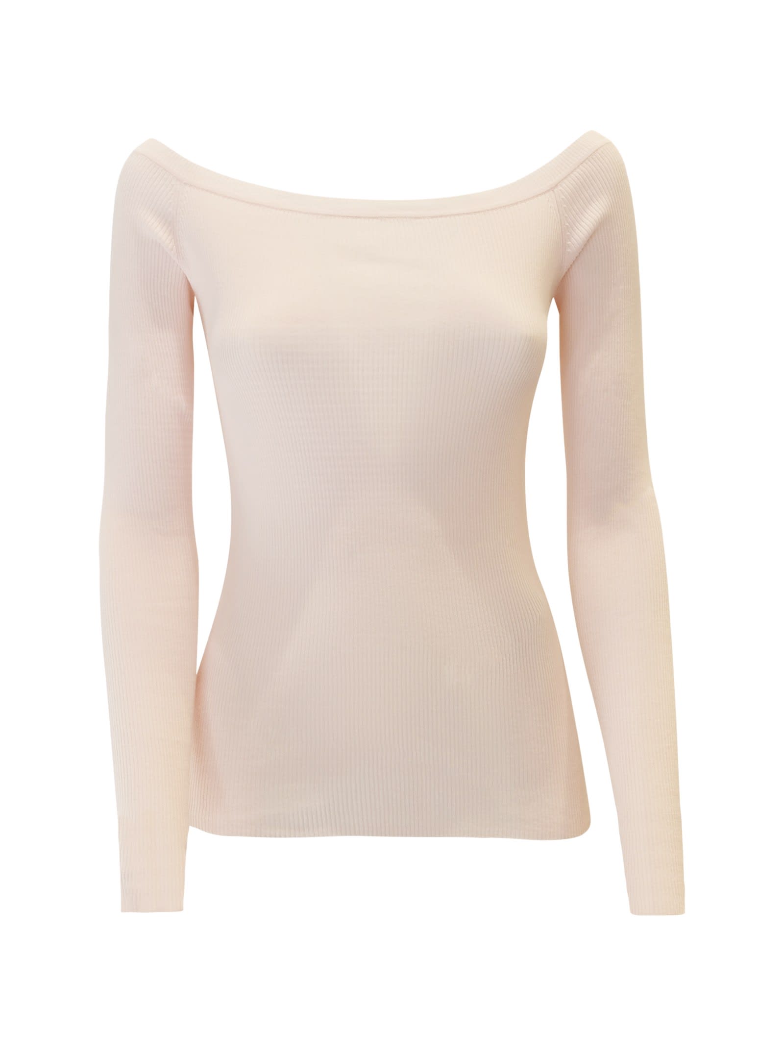 P.a.r.o.s.h Parosh Peach Cotton Cipria24 Sweater In Peach