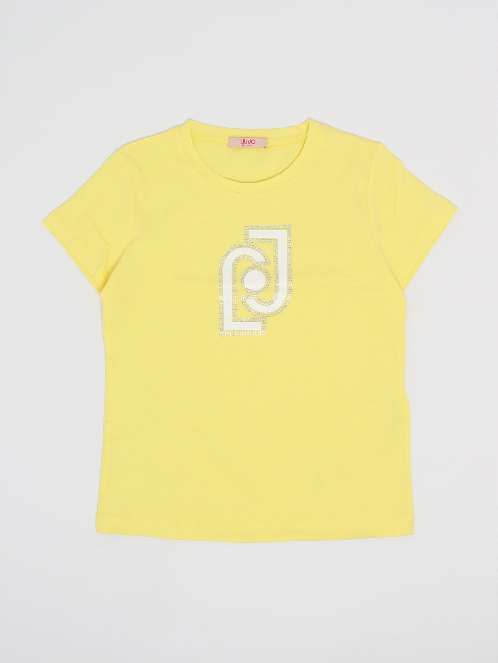 Liu •jo Kids' T-shirt T-shirt In Yellow