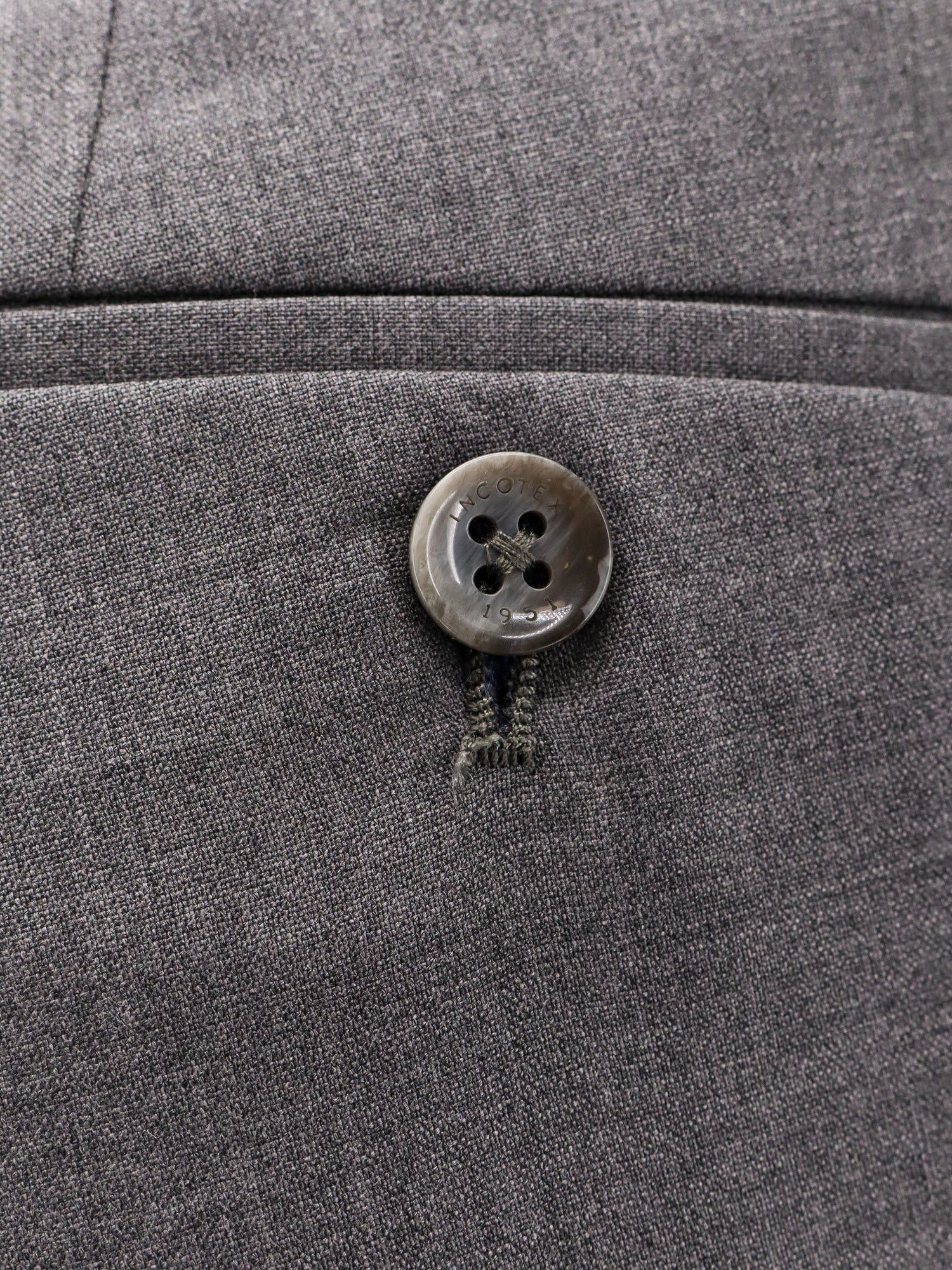 Shop Incotex 54 Trouser In Grey