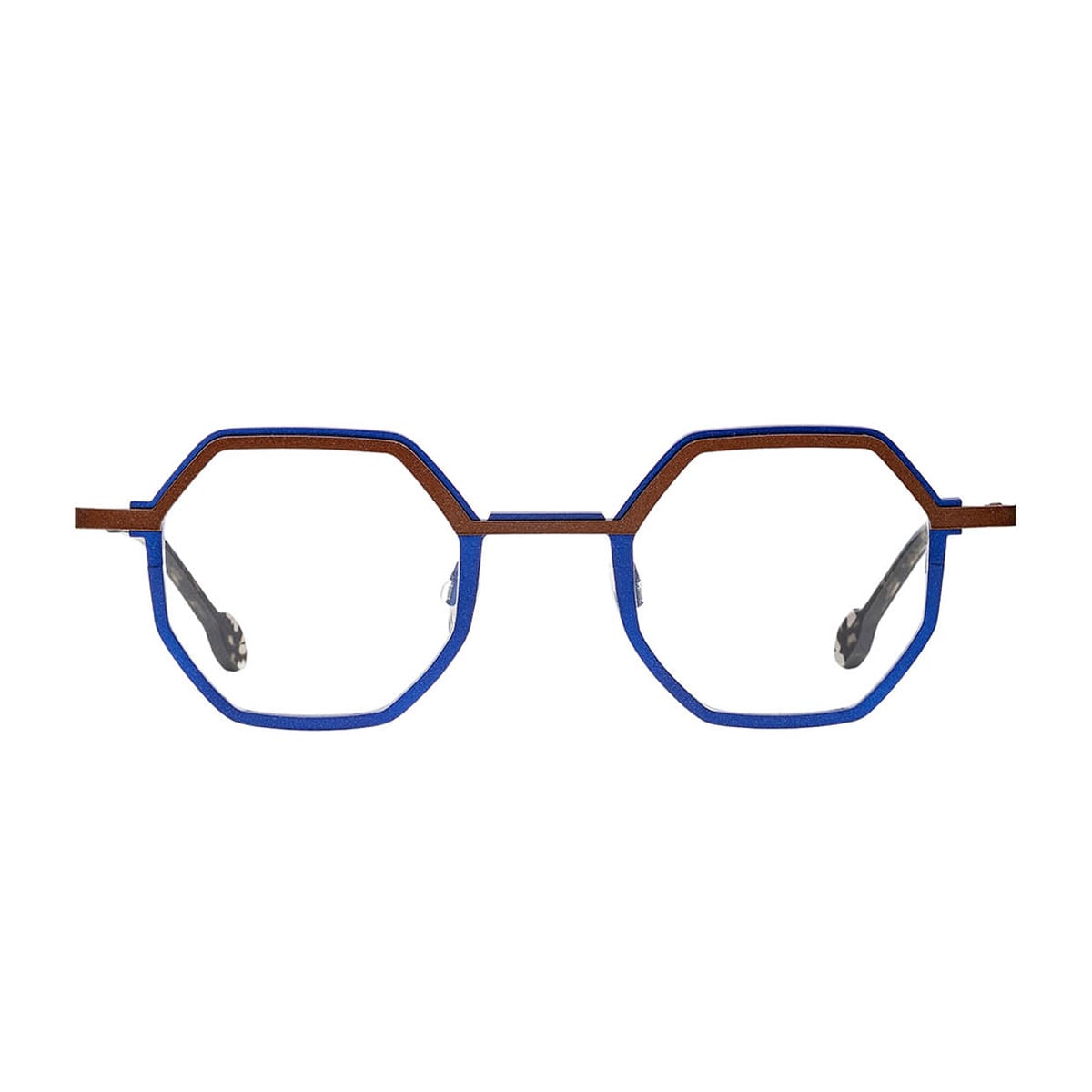 Matttew Doyenne 1658 Blu Marrone Glasses In Black