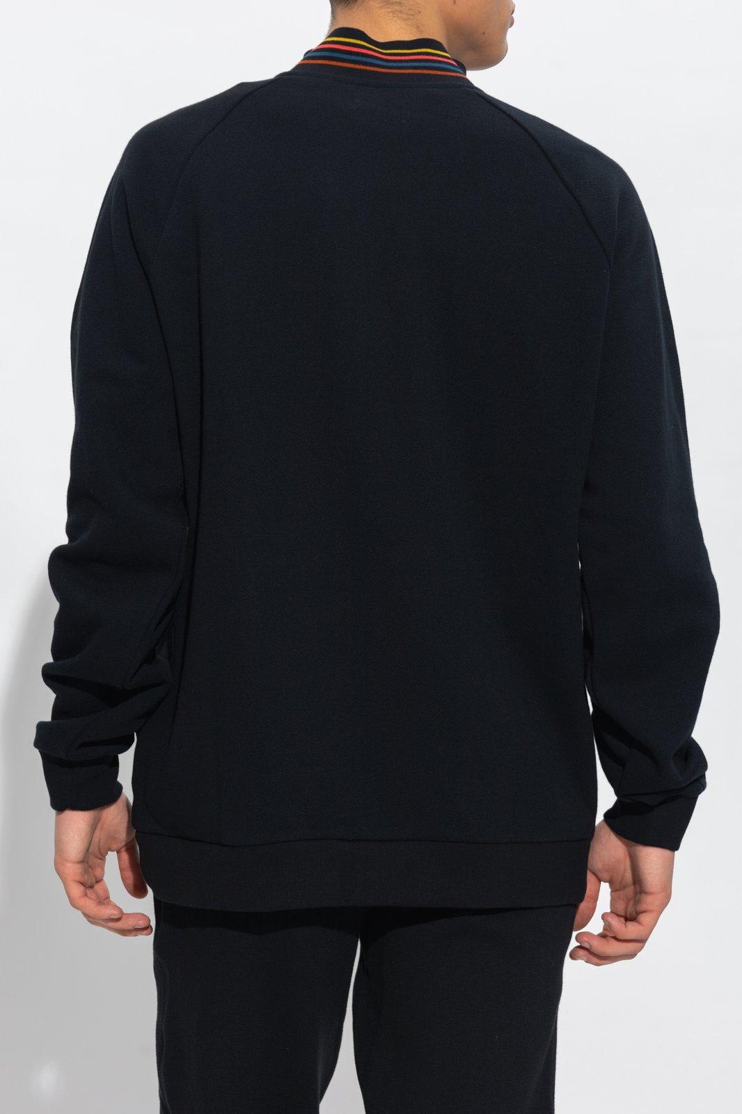 Shop Paul Smith Sweatshirt With Pockets In Black