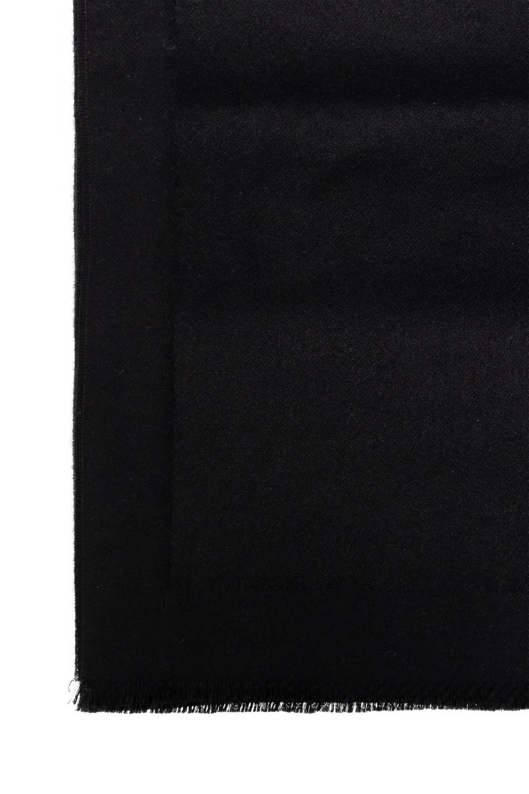 Shop Saint Laurent Cassandre Scarf In Black