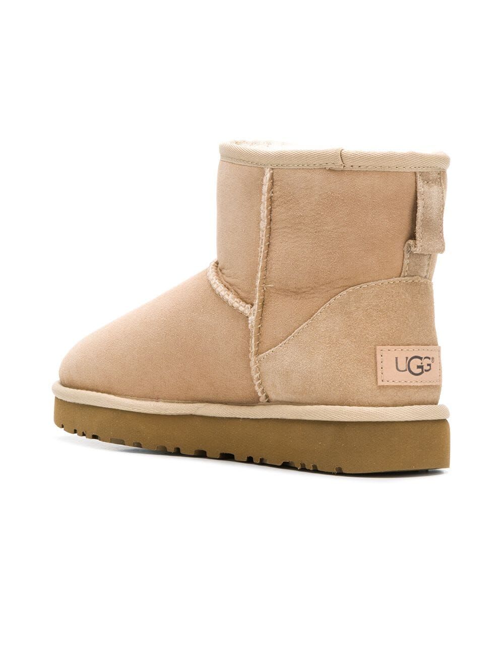 Shop Ugg Woman Classic Mini Ii Boots In San Sand