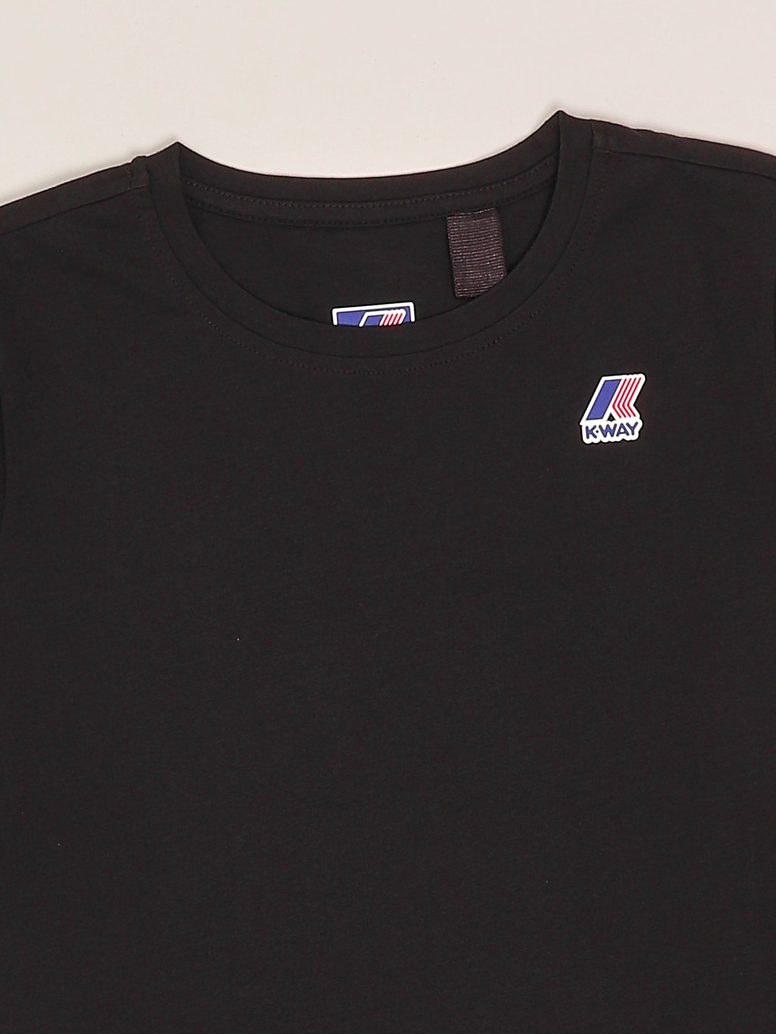 K-way T-shirt Le Vrai 3.0 Edouard T-shirt In Black