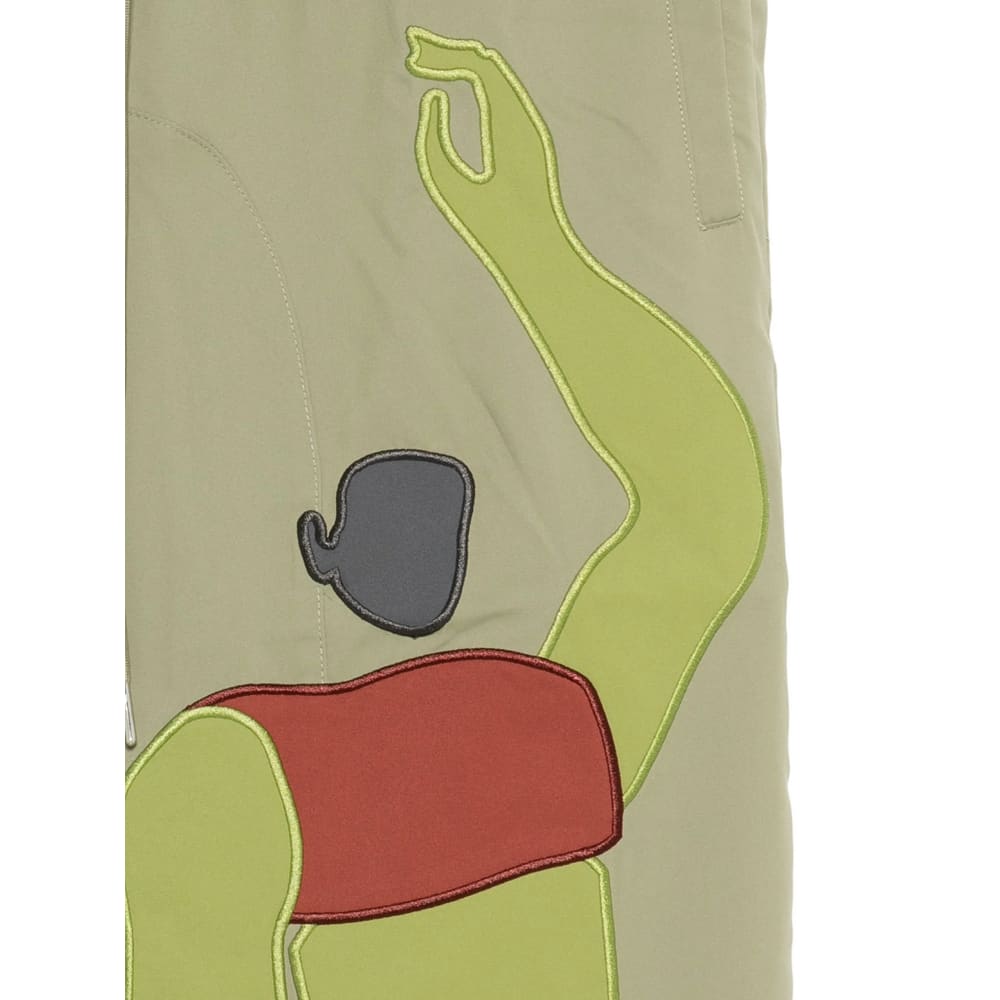 Kidsuper Drawstring Casual Pants In Green