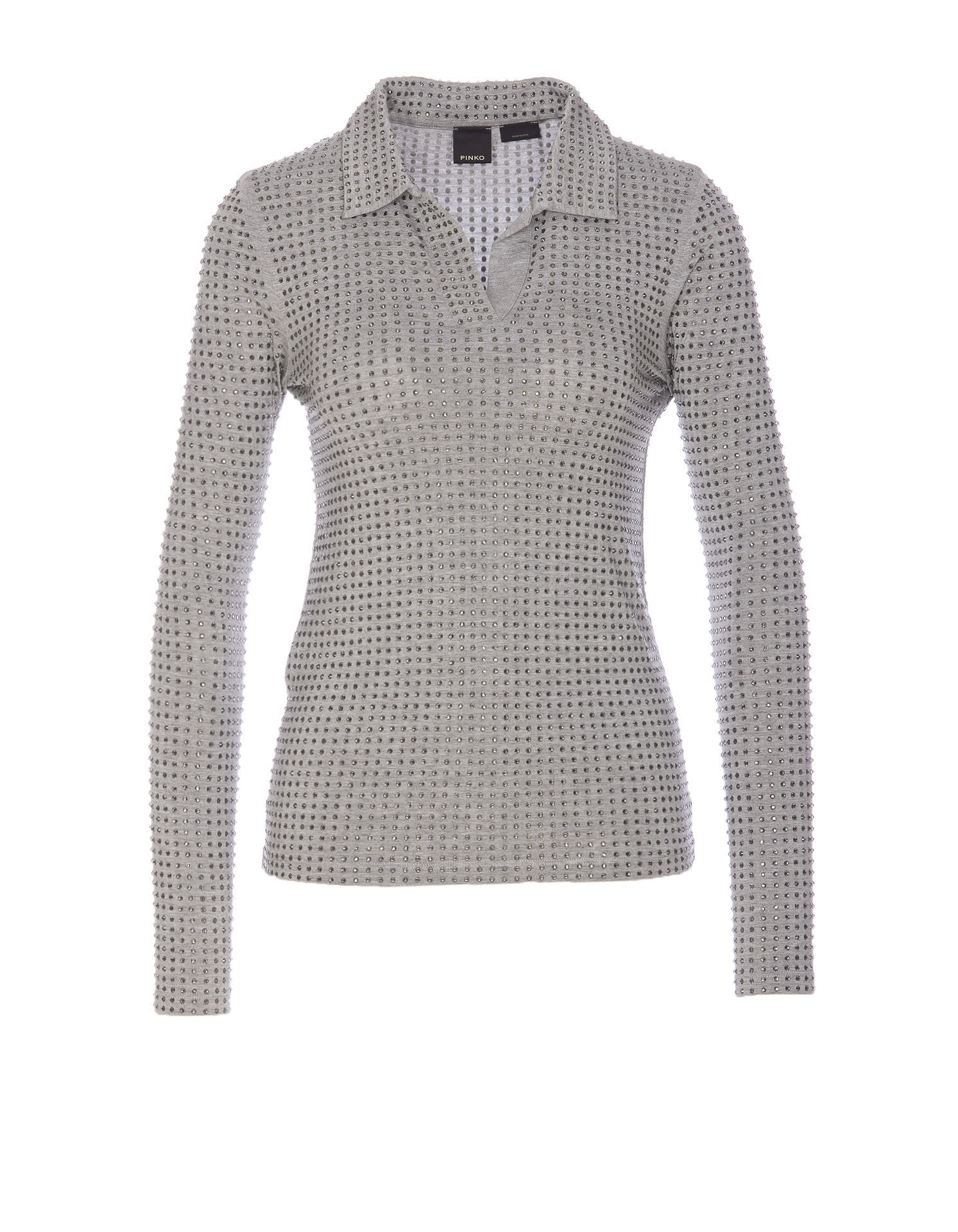 Shop Pinko Kooser Polo In Grey