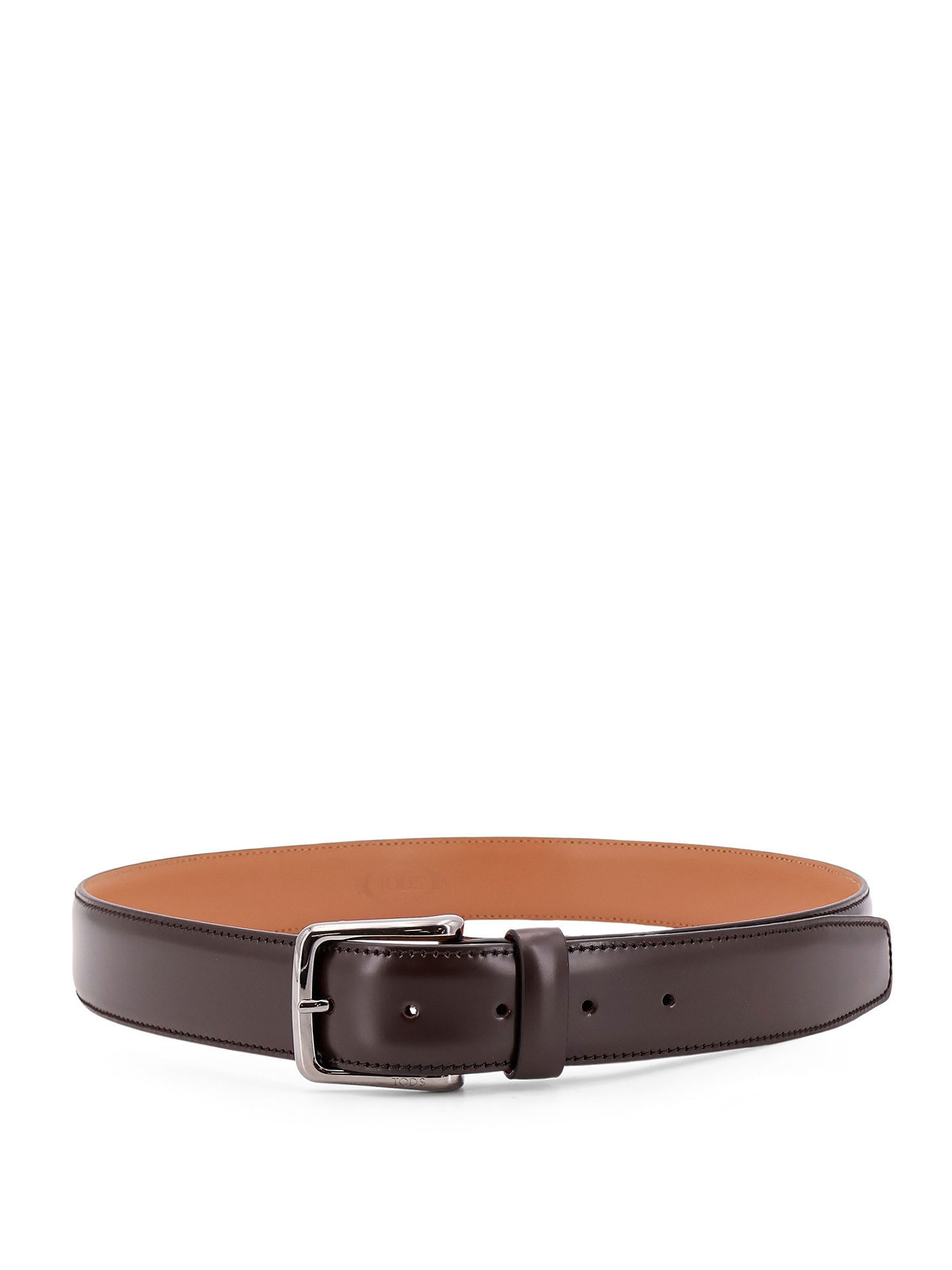 Shop Tod's New Basic Belt In Brown