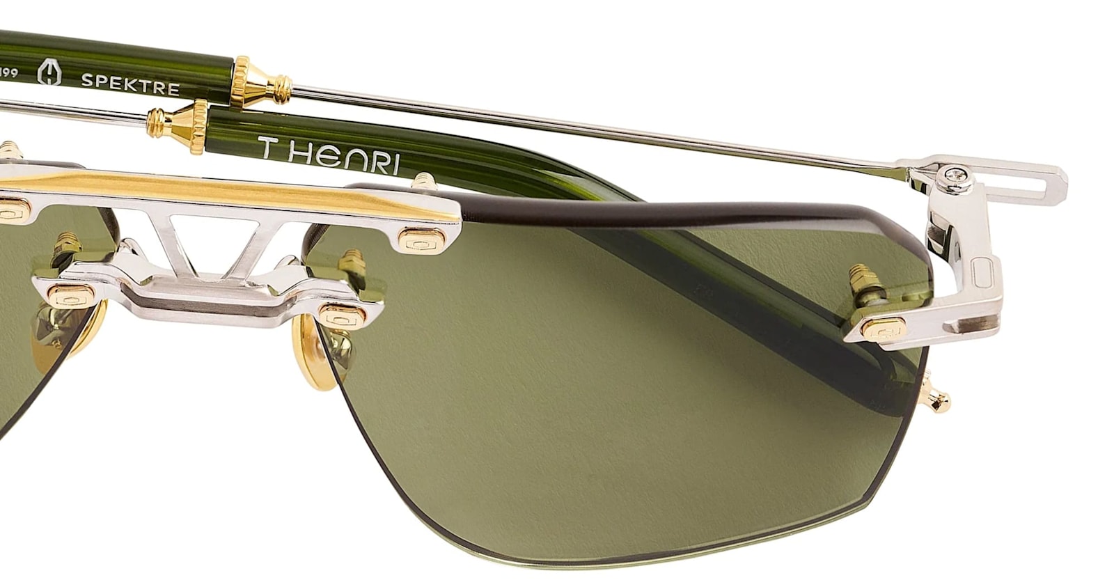 T Henri Spectre - Anomoly Sunglasses In Green