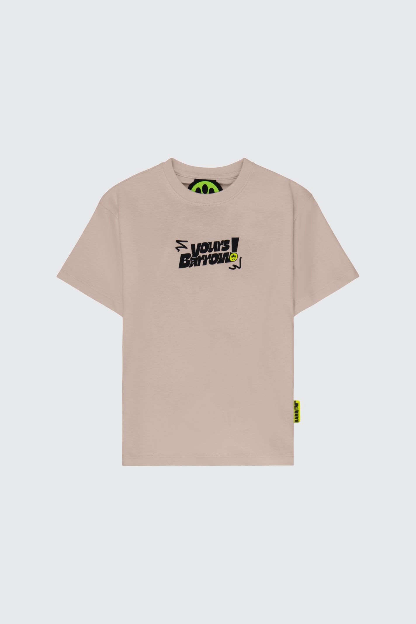 Shop Barrow T-shirt With Logo In Crema