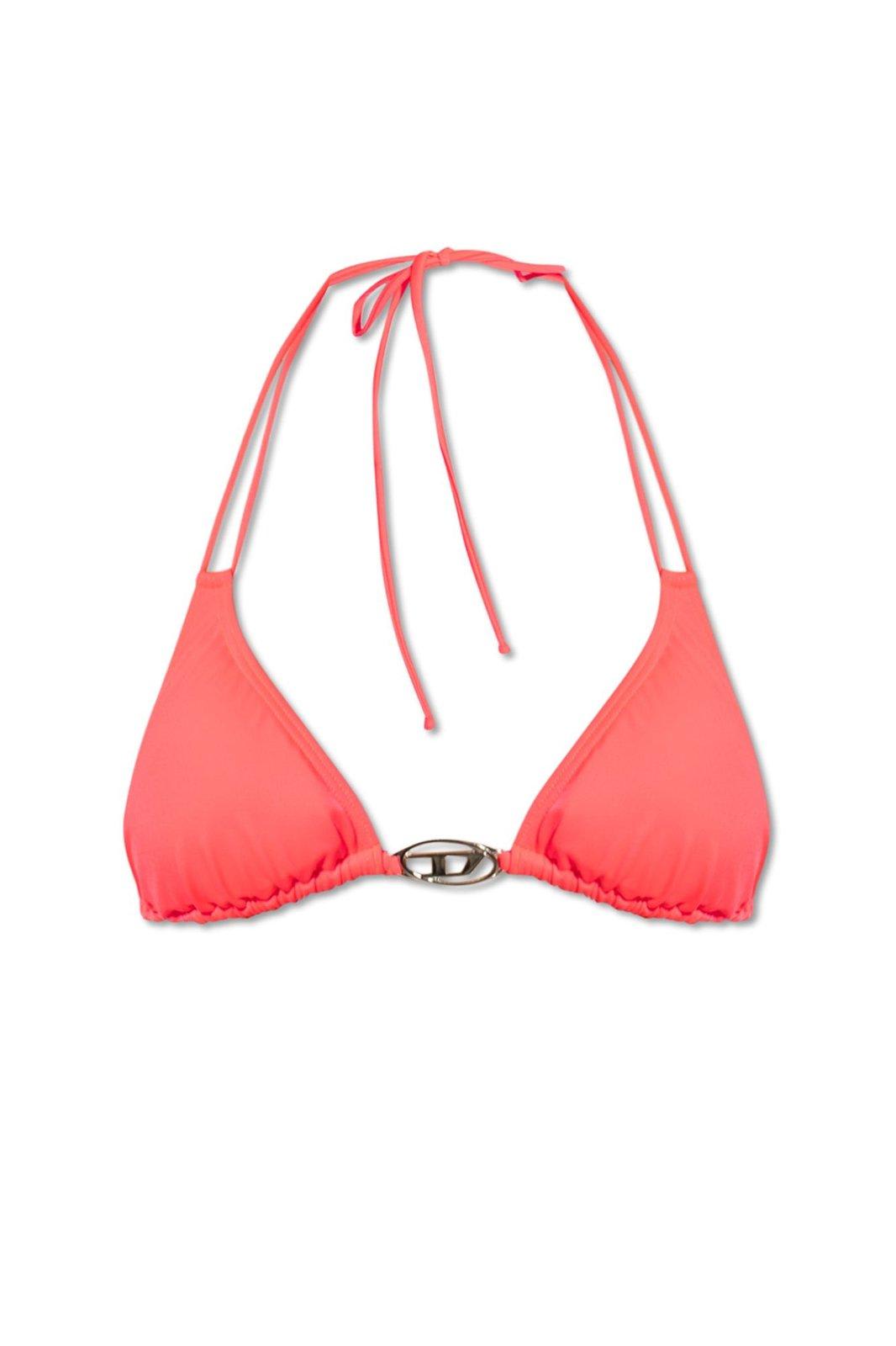 Diesel Bfb-sees-o Halterneck Bikini Top In Pink