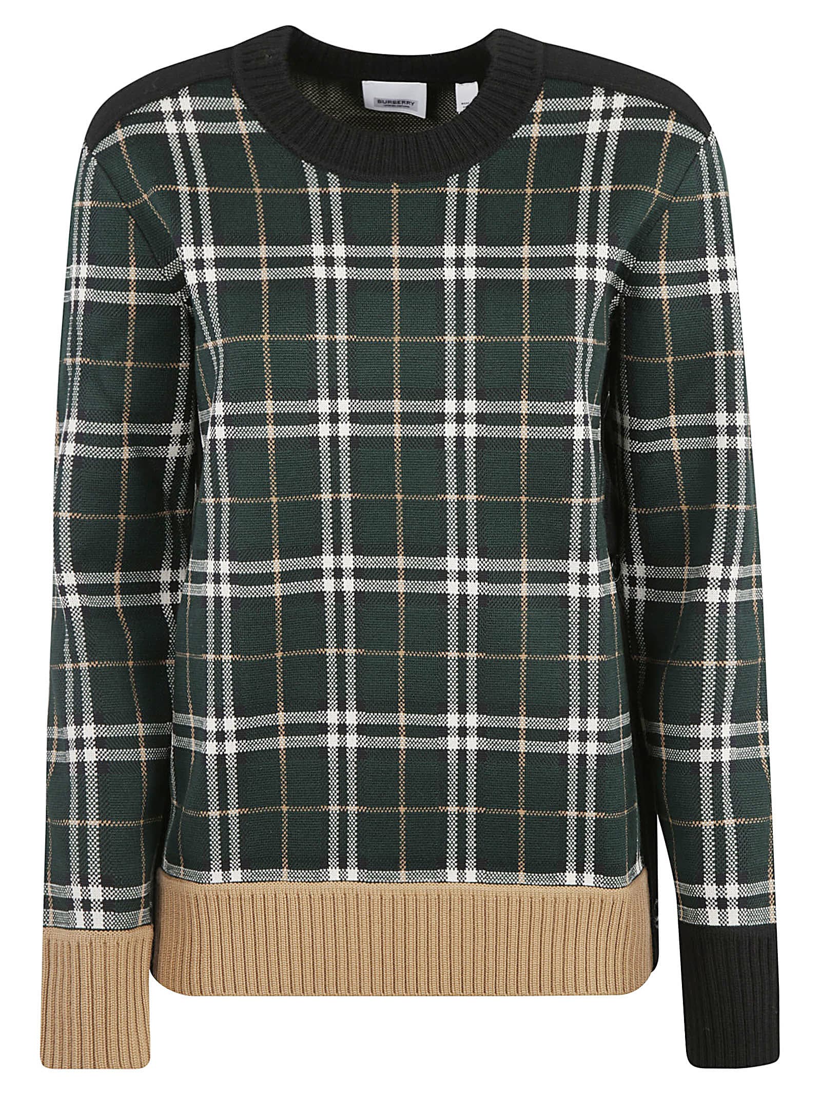 Burberry Checked Sweater
