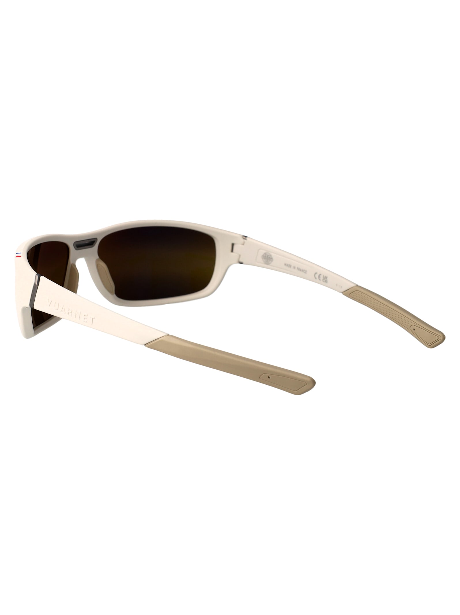 Vuarnet Racing 01 Sunglasses In Matte White Brown