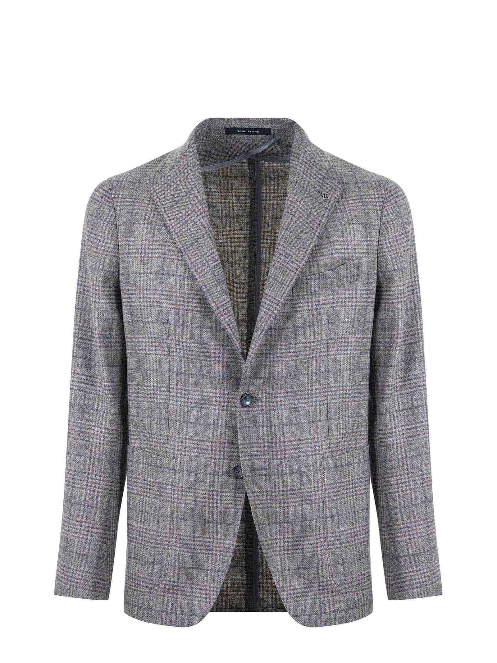 Jacket In Wool And Cashmere