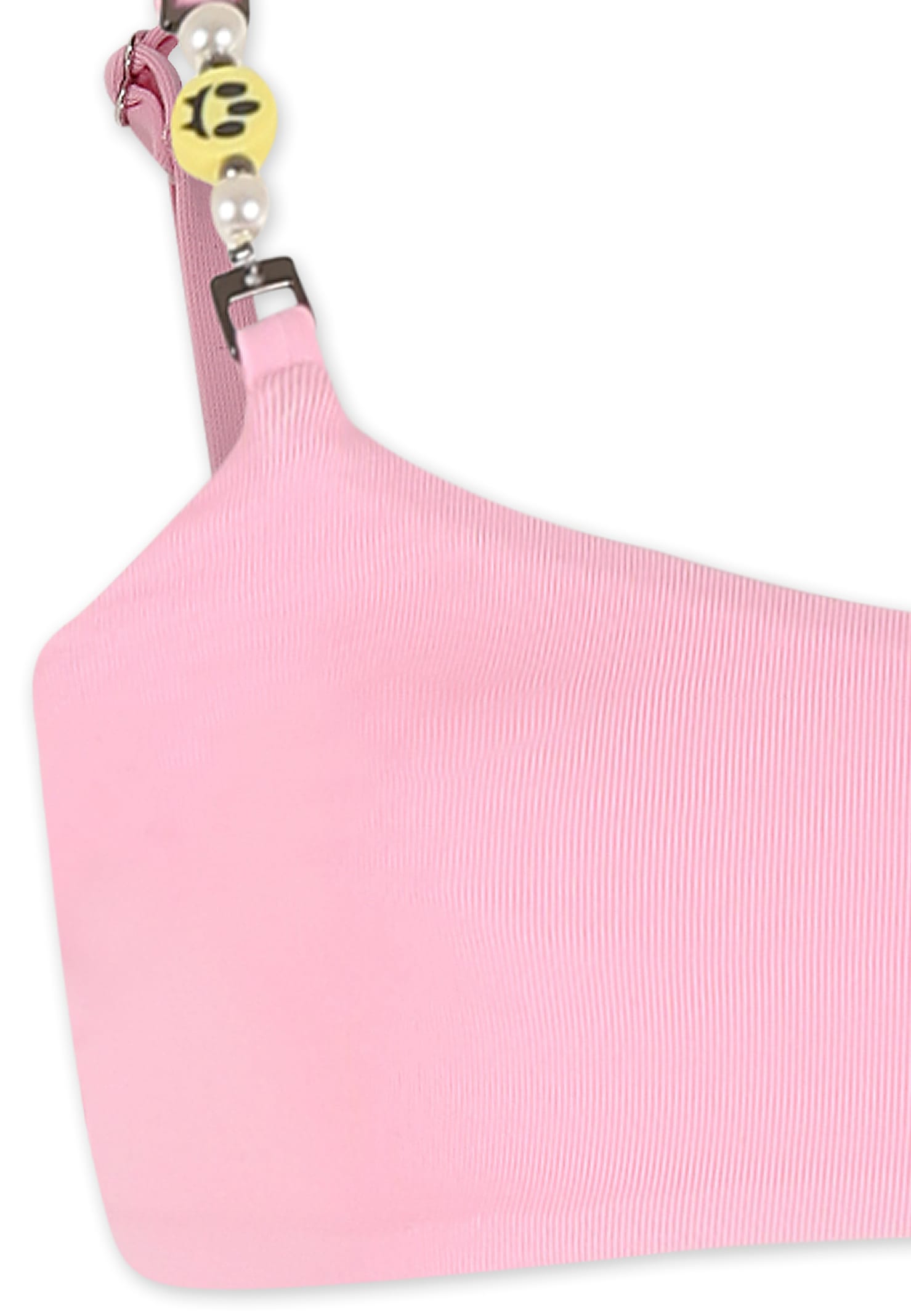 Barrow Pink Bikini For Girl With Logo In Pink