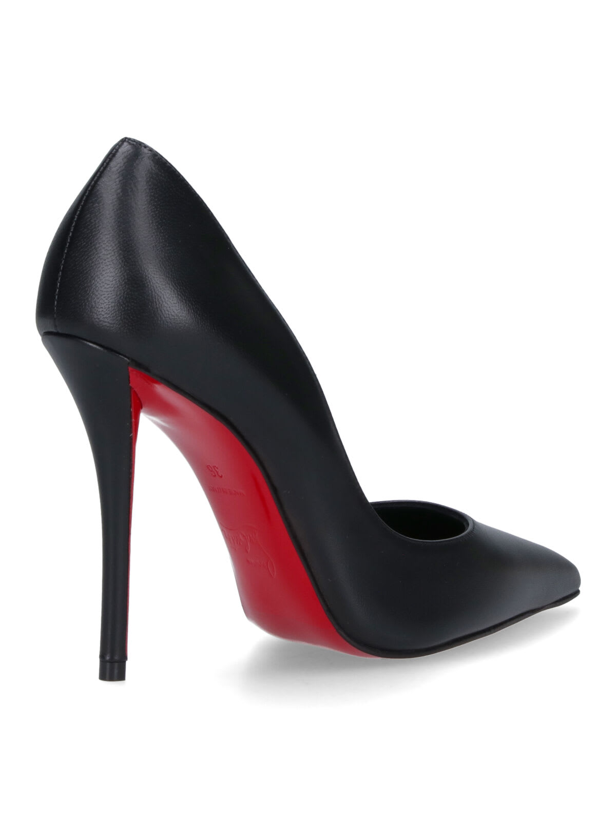 Christian Louboutin Stylish Pointed Toe Stiletto Pumps In Black