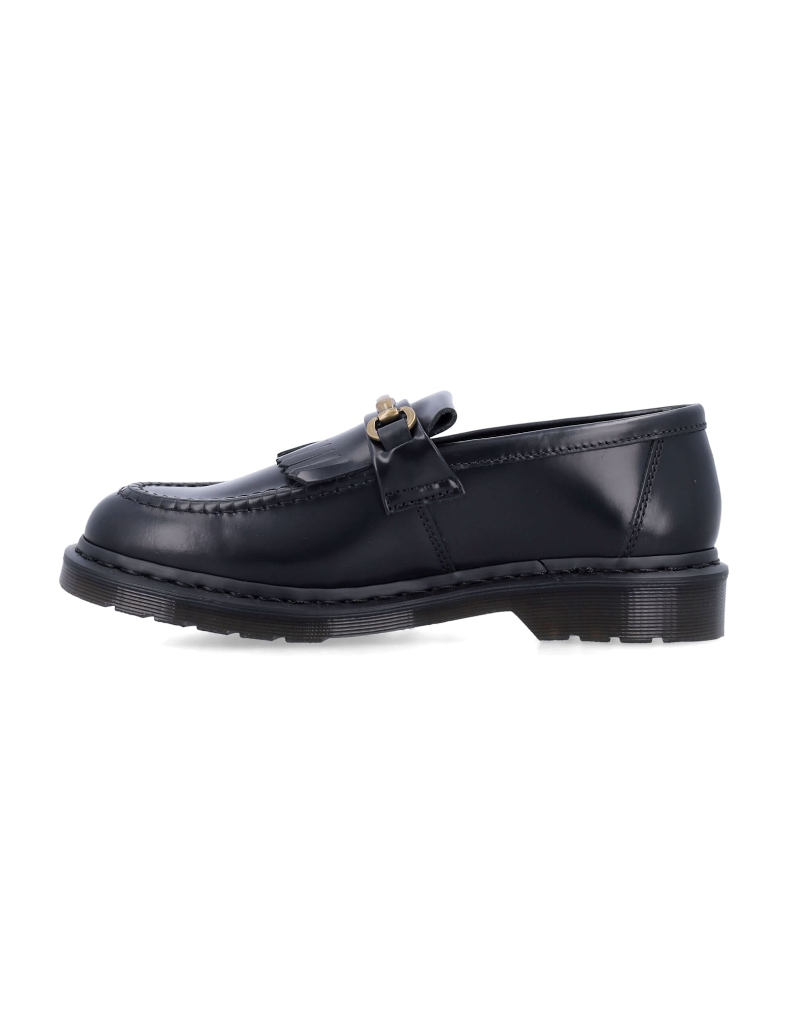 Shop Dr. Martens' Adrian Snaffle Loafers In Black