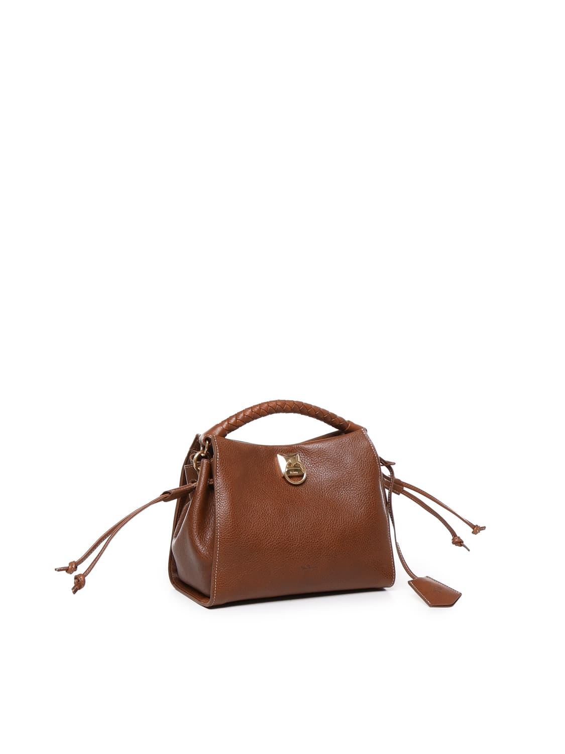 Shop Mulberry Handbag In Cowskin In Brown