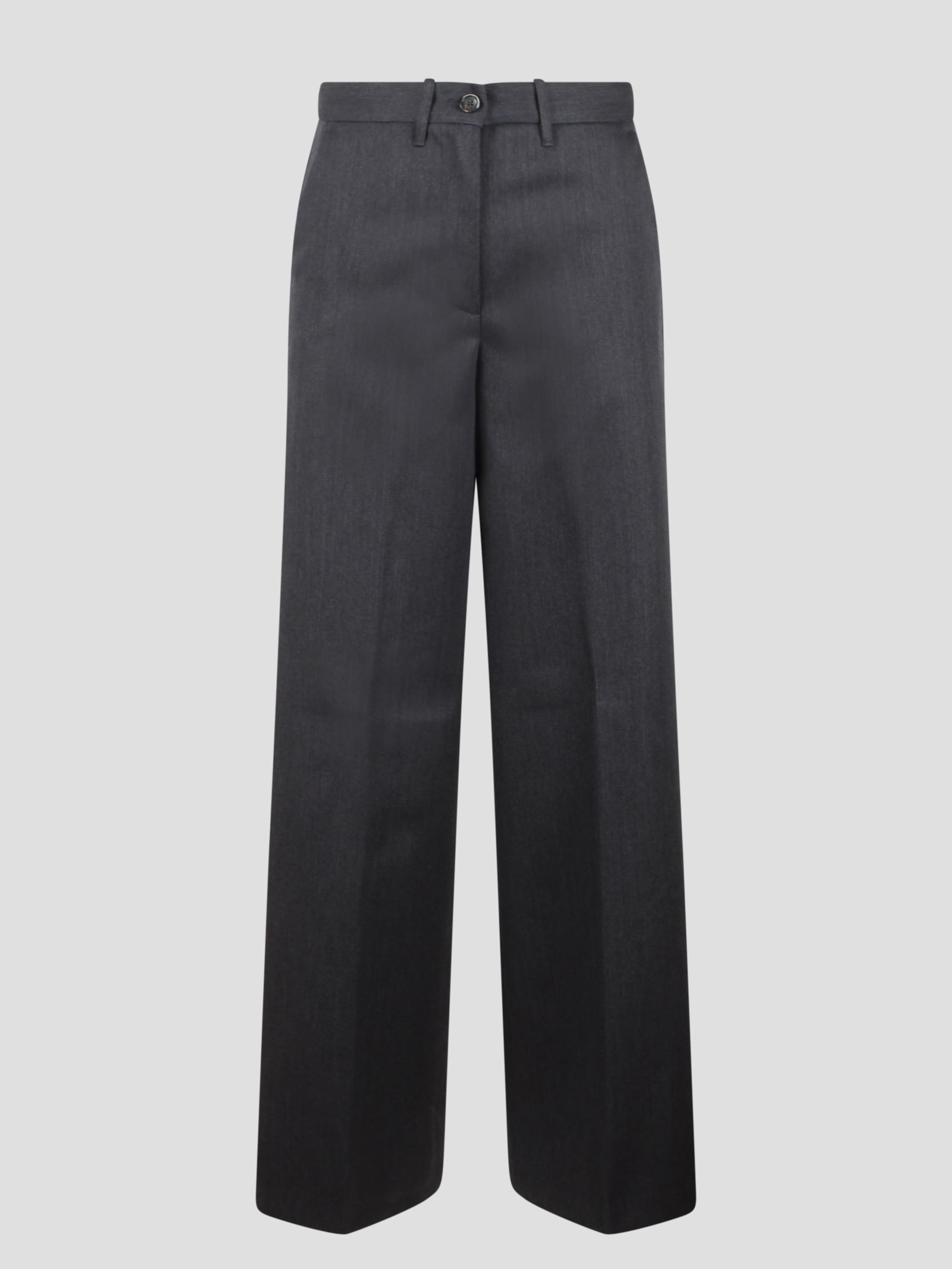 Shop Nine In The Morning Karen Trousers In Grey