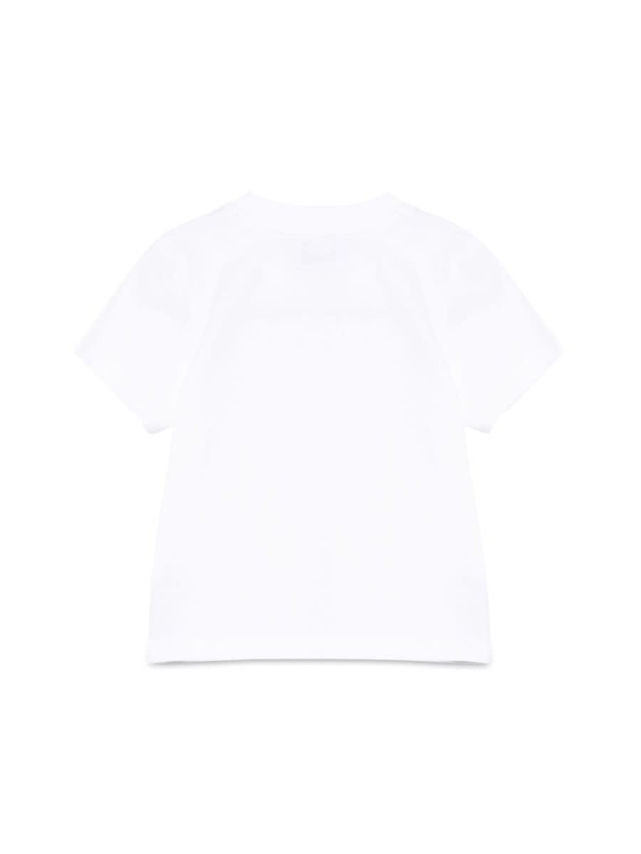 Moschino Short Sleeved Blouse In White