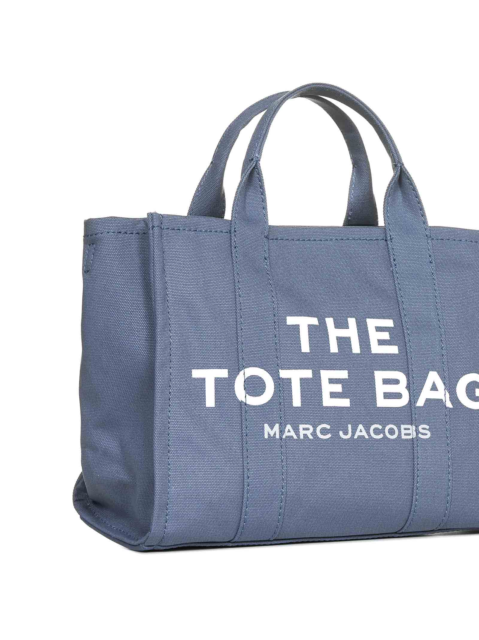 Shop Marc Jacobs Tote In Blue Shadow