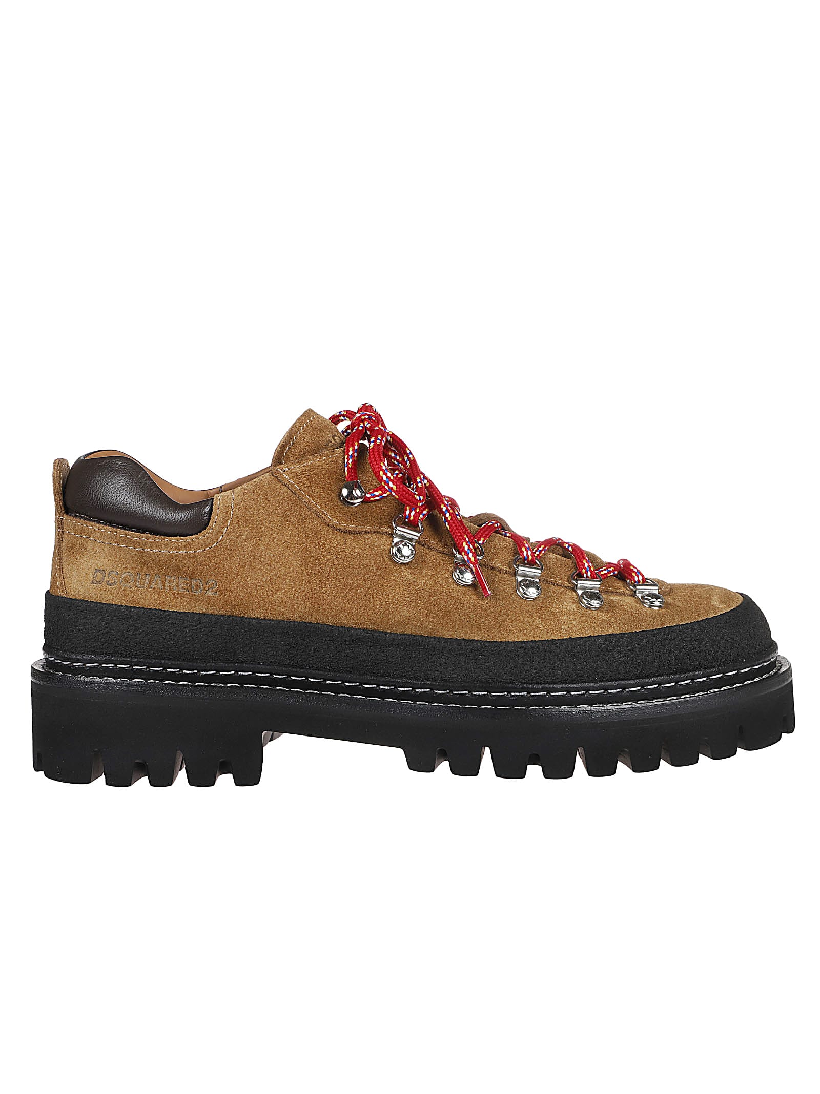 Shop Dsquared2 Canadian Low Hiking Boots In Cammello