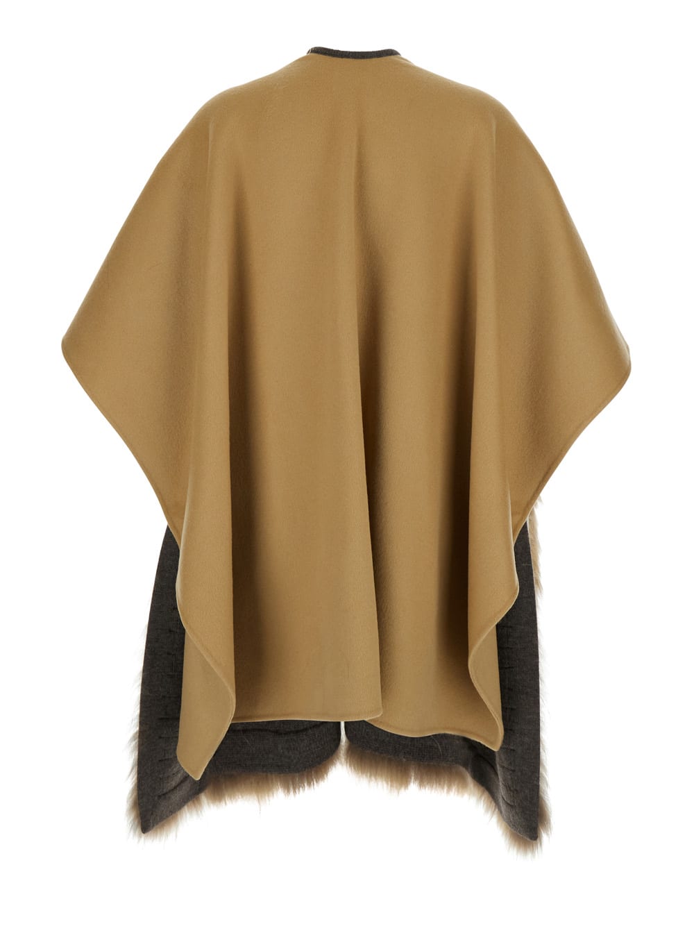 P.a.r.o.s.h Cape Fur In Multi