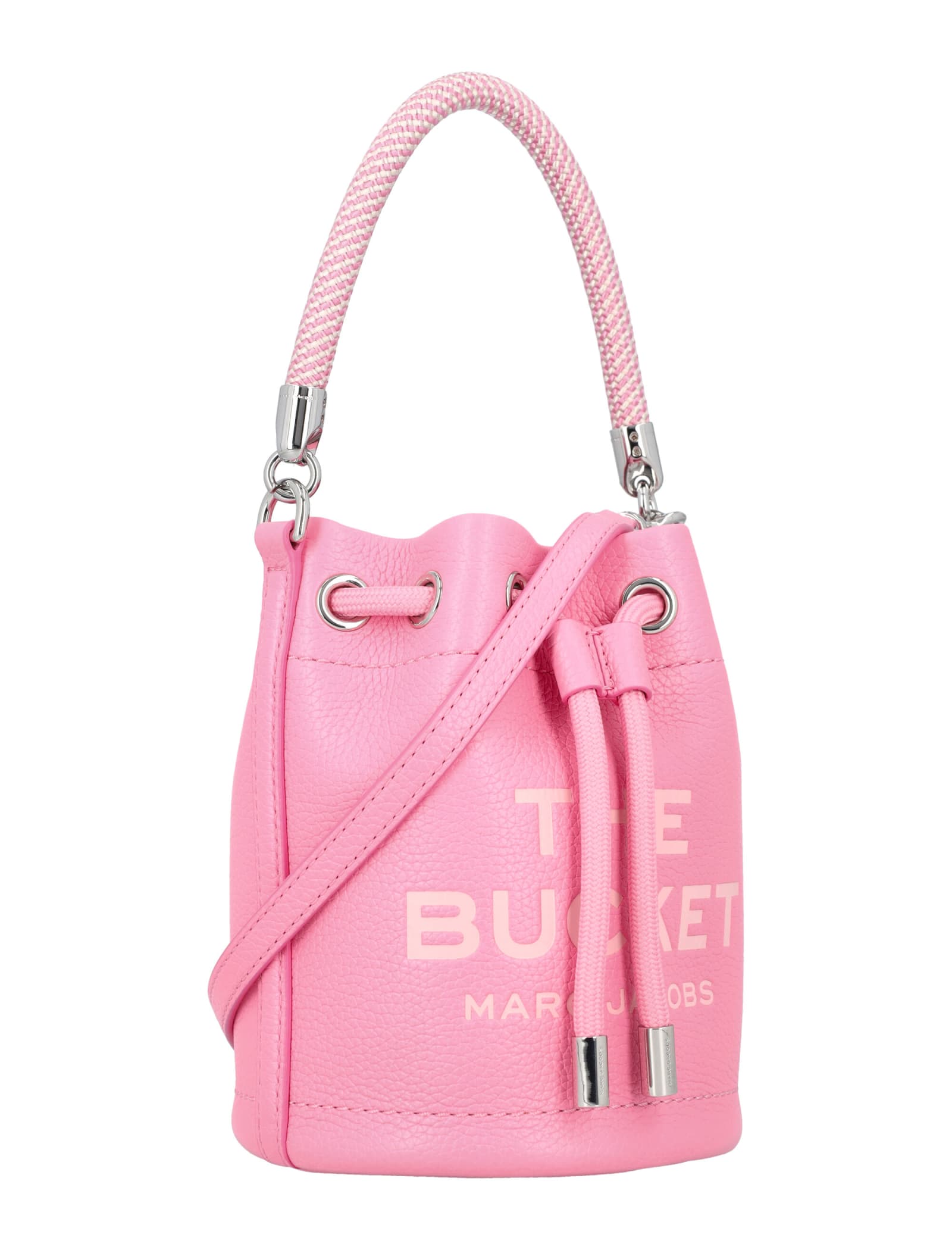 Shop Marc Jacobs The Micro Bucket Bag In Petal Pink
