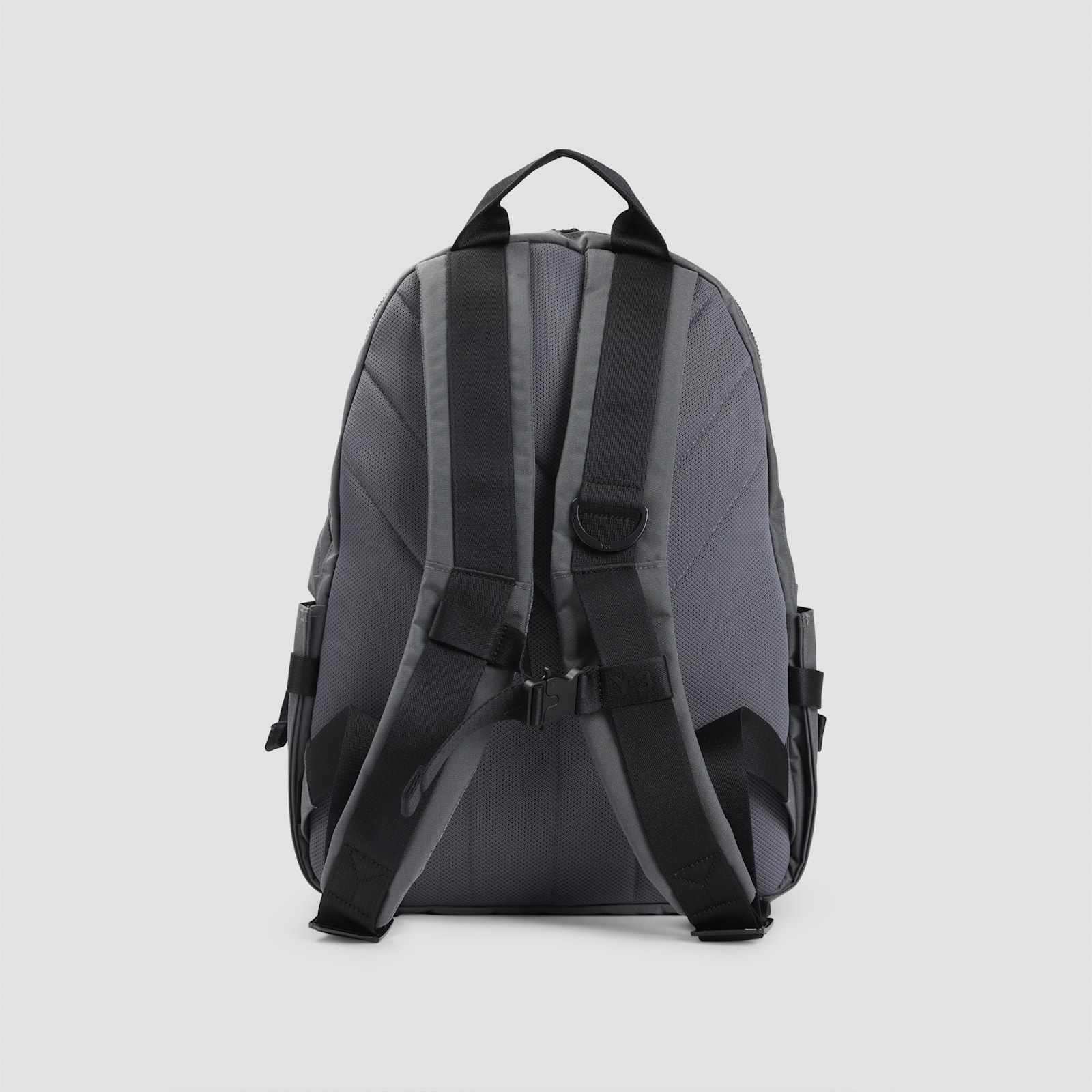 Y-3 Grey Cordura Staple Backpack In Gray