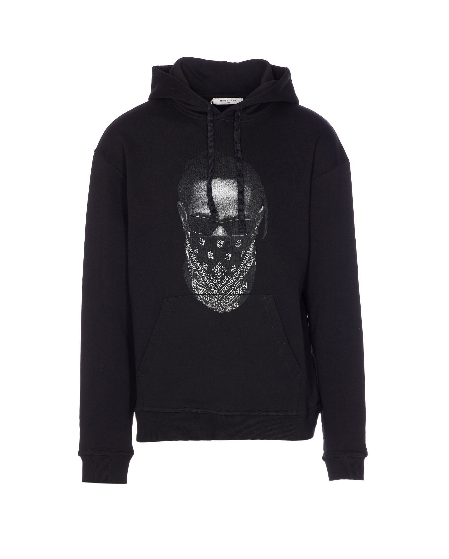 Ih Nom Uh Nit Graphic Hooded Sweater Kangaroo Pocket In Multi