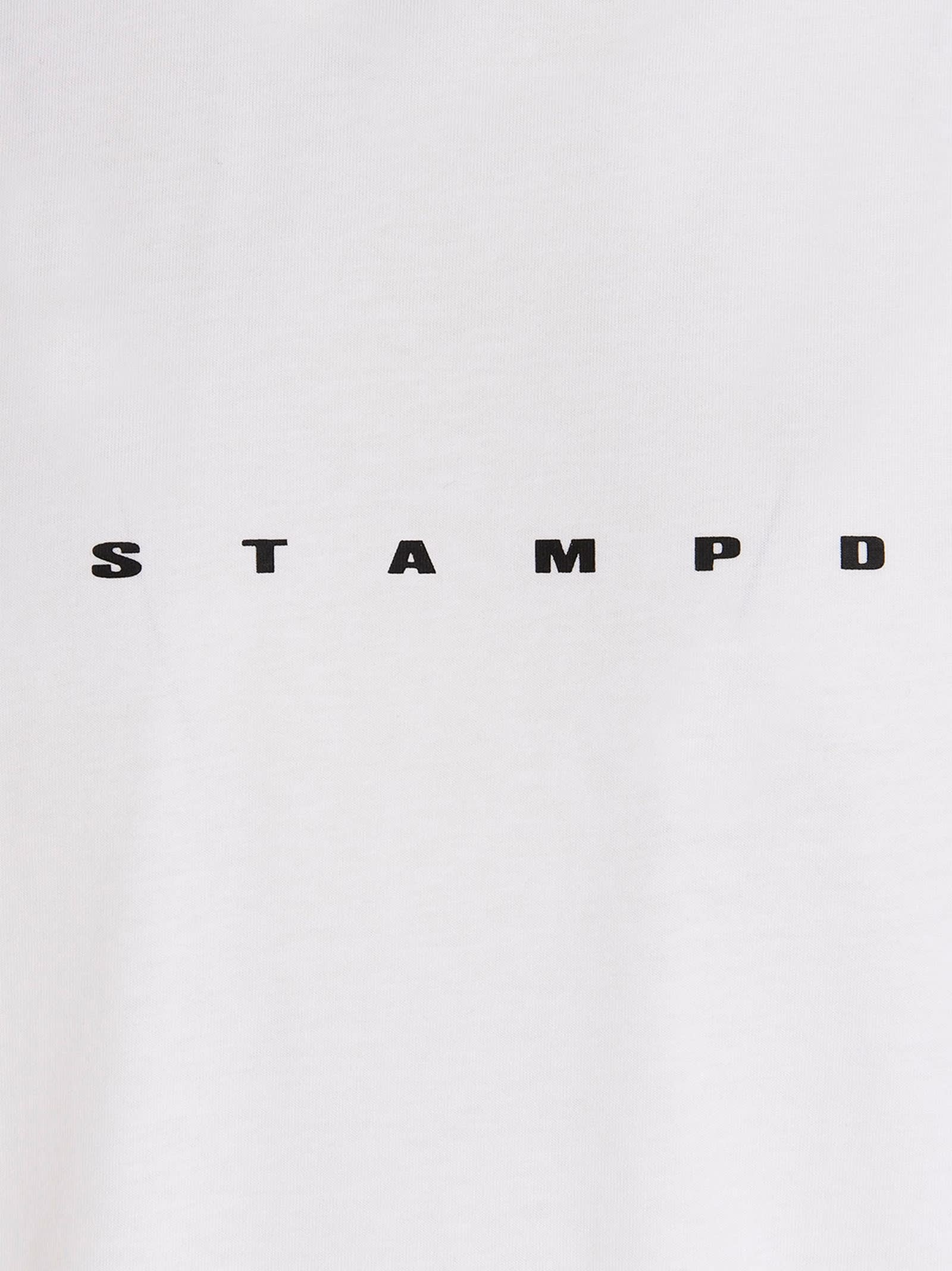 Shop Stampd T-shirt Strike Logo In White