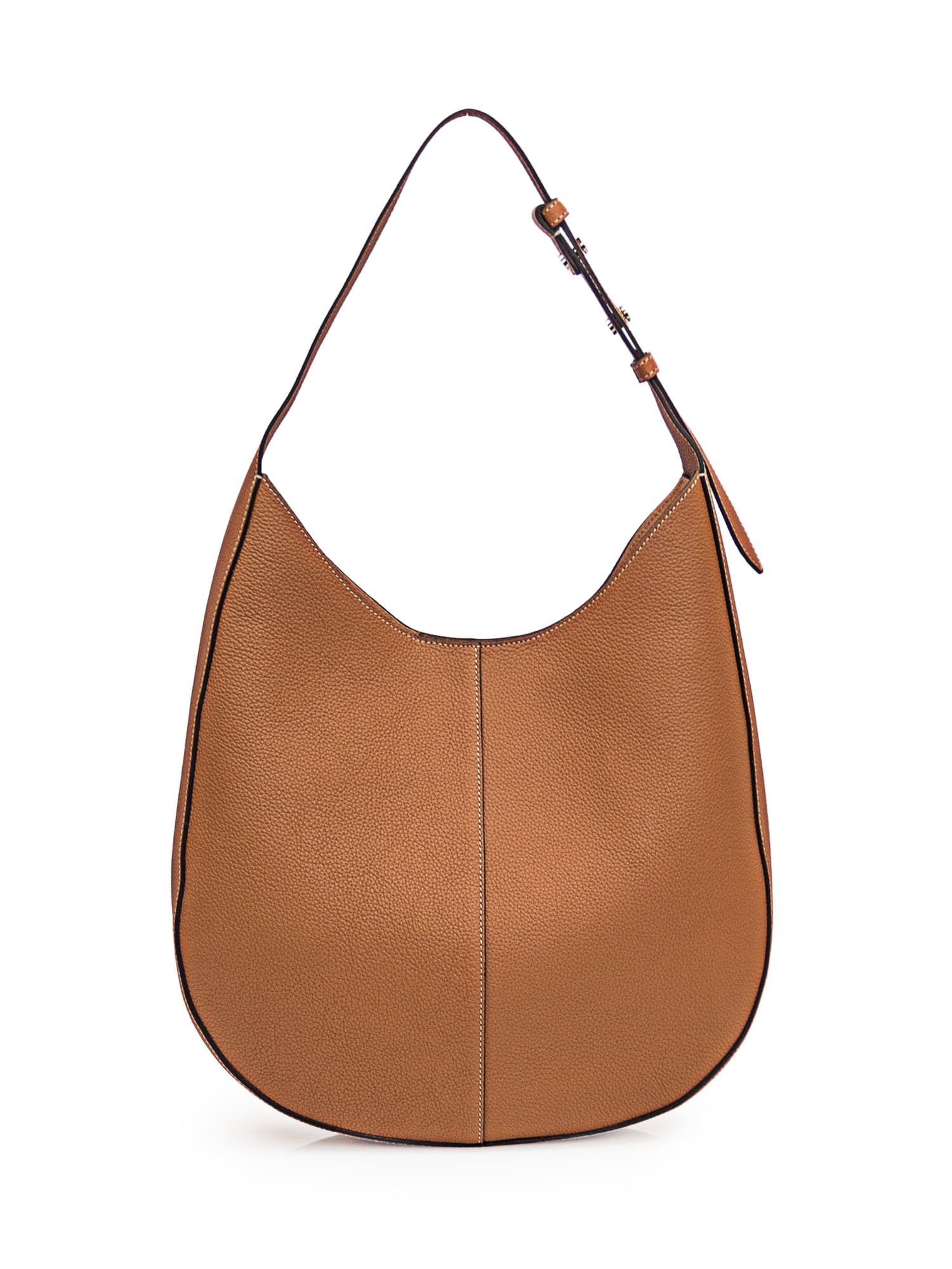 Shop Tod's Di Bag Hobo Bag In Kenia Scuro