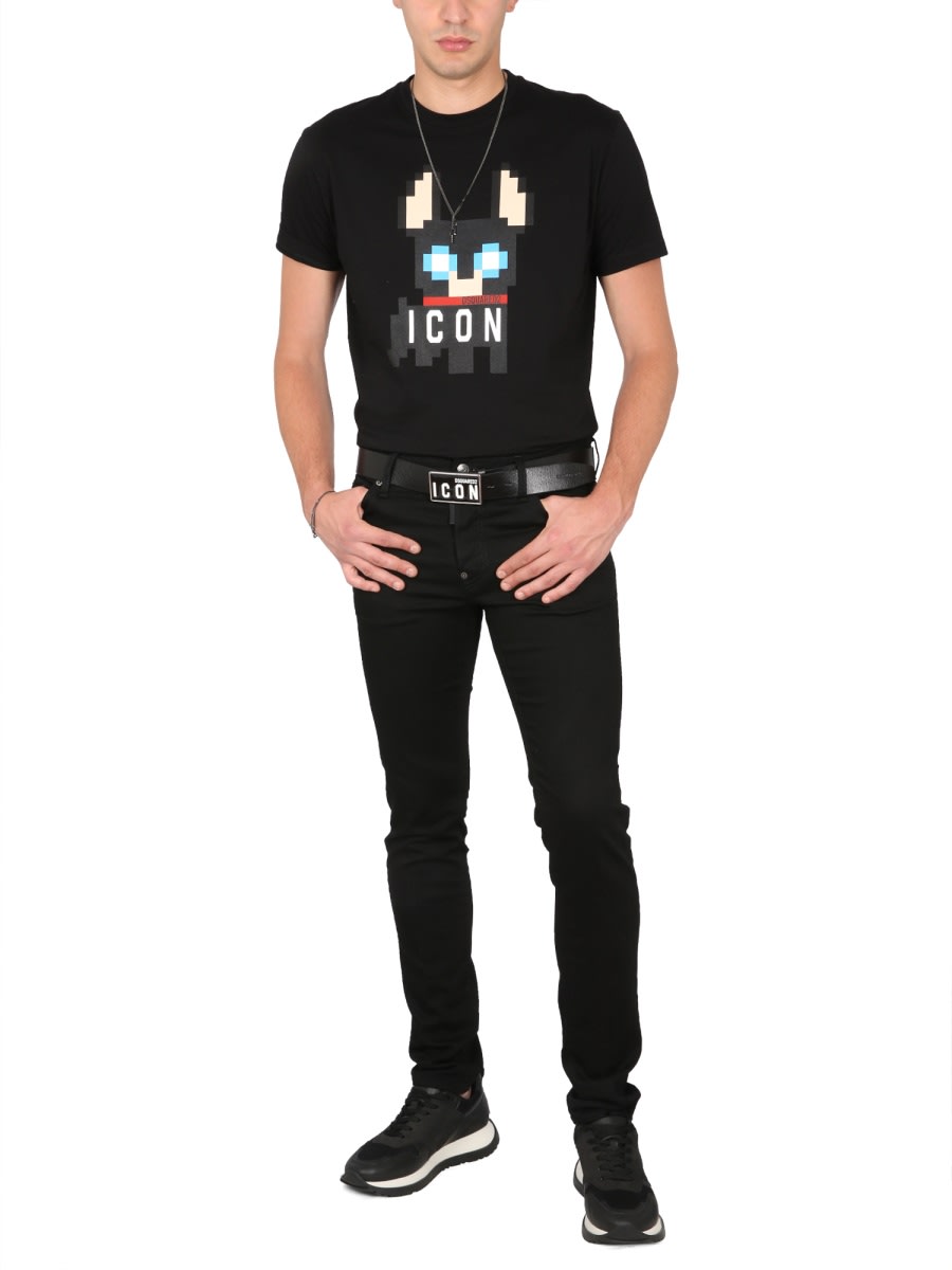 Shop Dsquared2 Cool Guy Jeans In Black