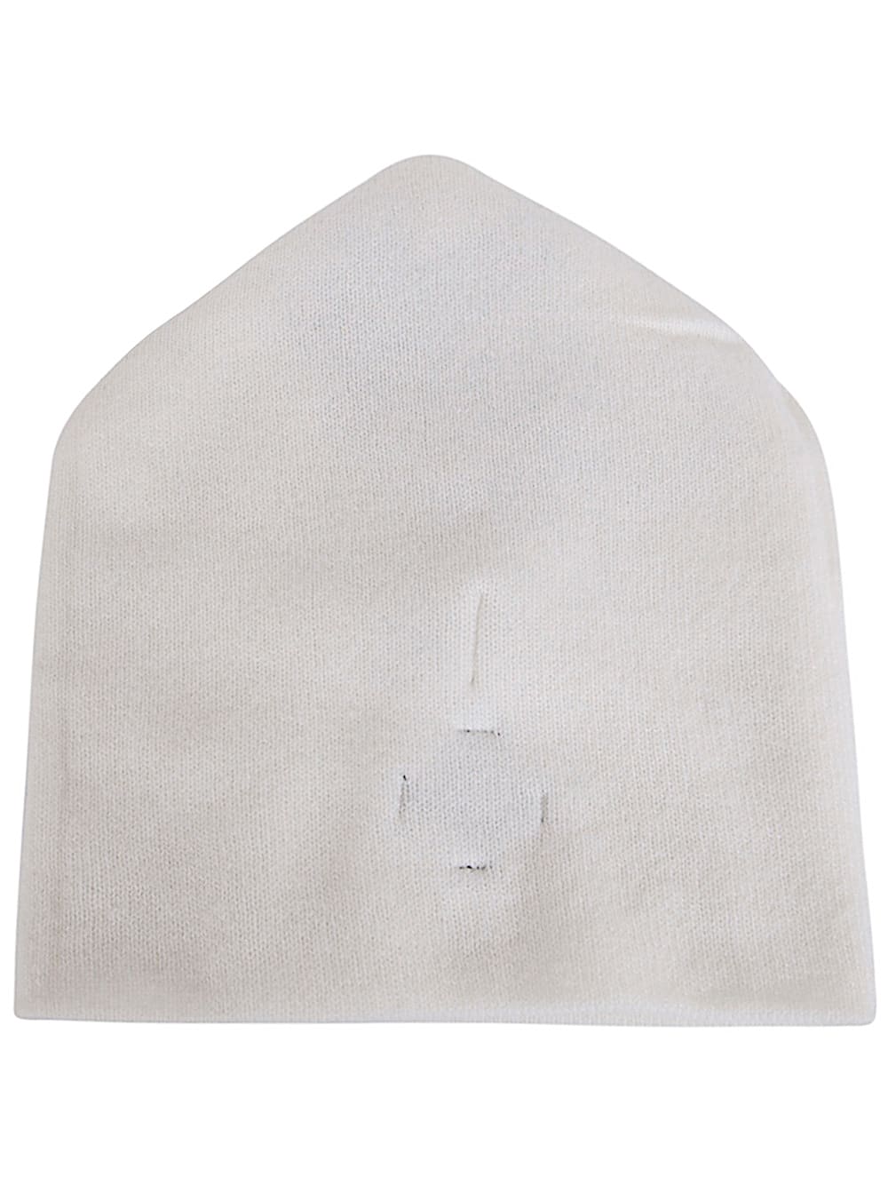 Beanie Hat Embroidered Cashmere