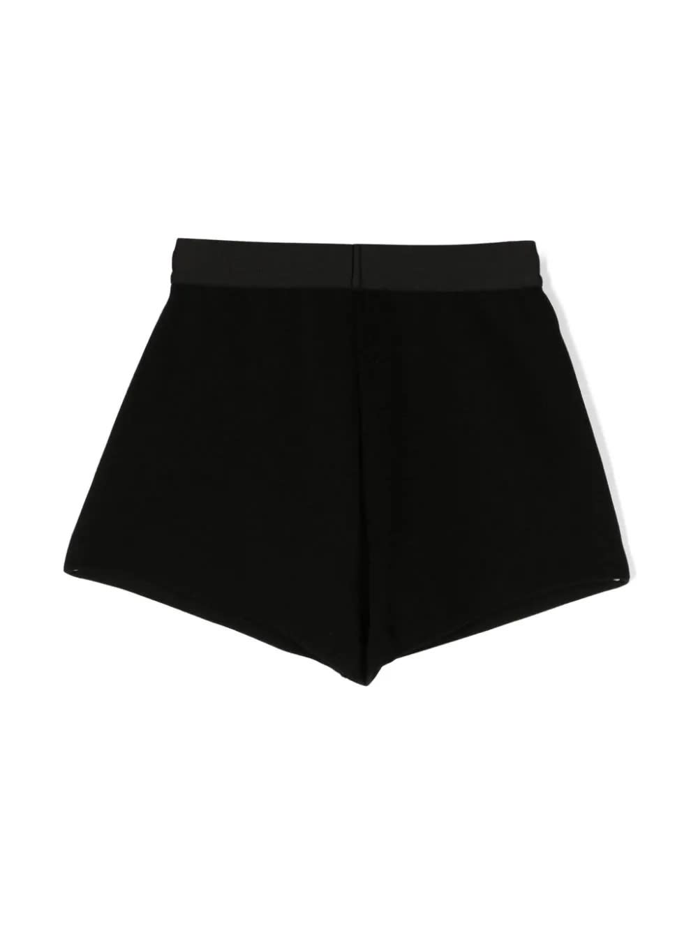 Shop Balmain Shorts With Decoration In Black