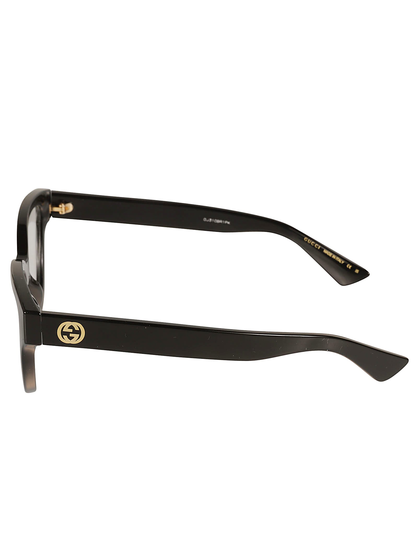 Gucci Cat-eye Logo Lens Frame In Black