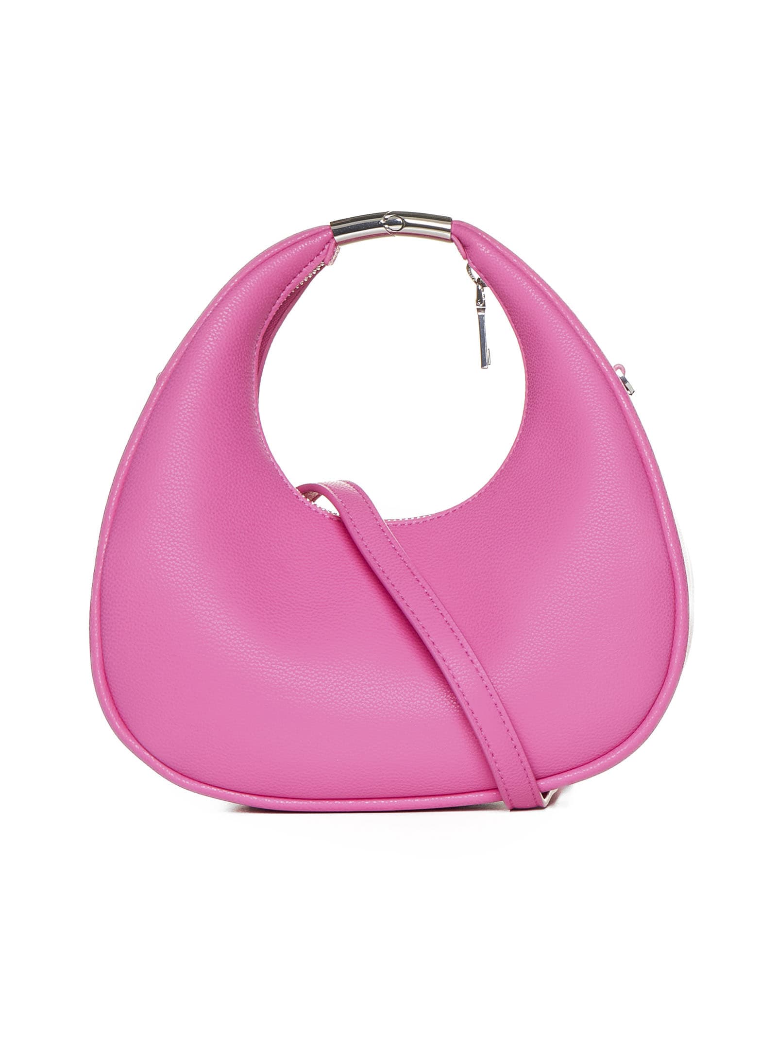 Shop Dkny Shoulder Bag In Hot Pink