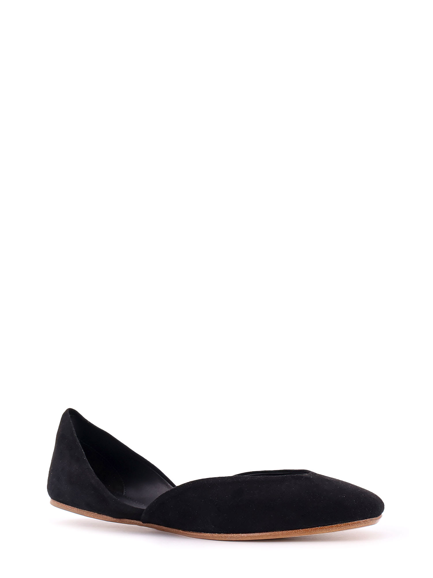 Shop The Row Gemma Ballet Ballerinas In Black