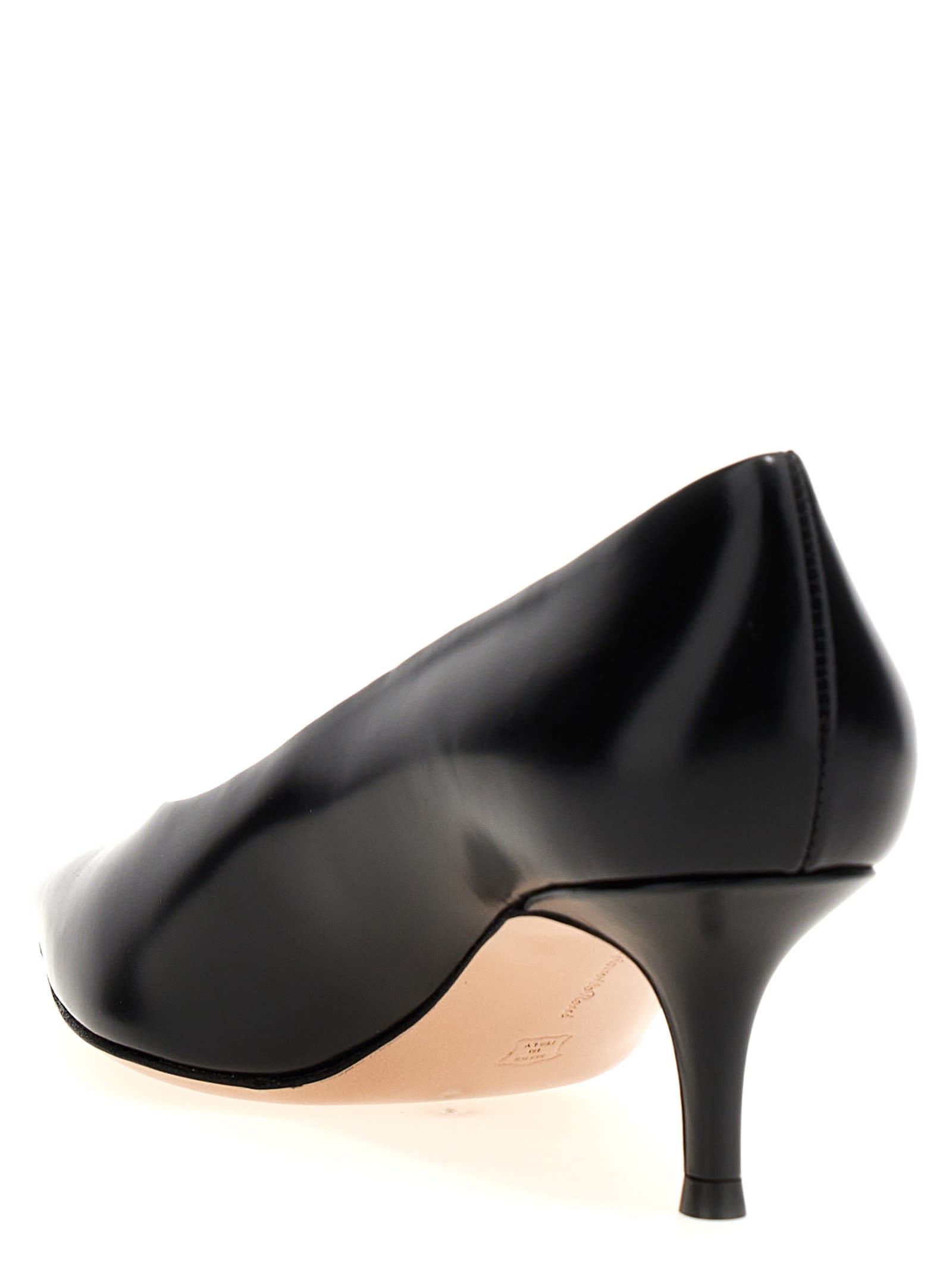 Shop Gianvito Rossi Robbie Pumps In Black