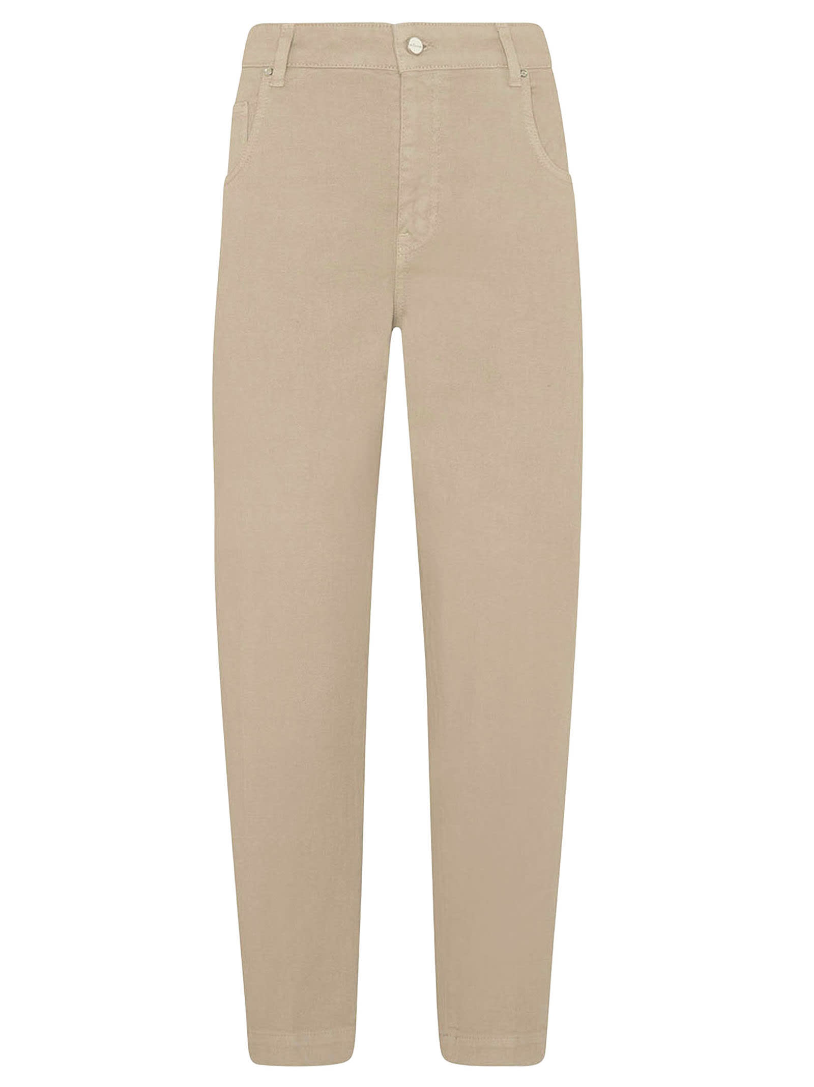 KITON TROUSERS COTTON 