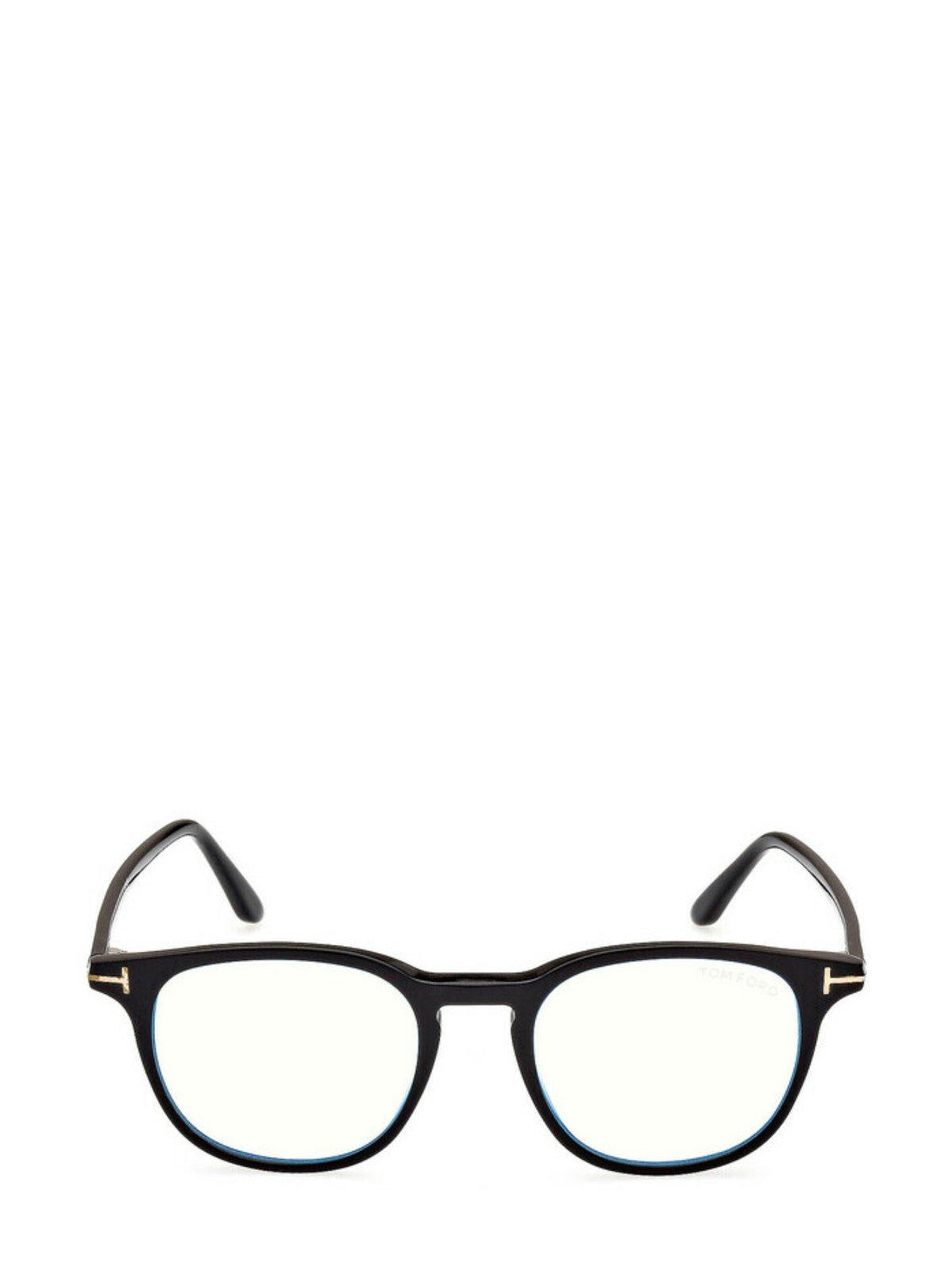 Tom Ford Squared-framed Glasses Glasses In Black