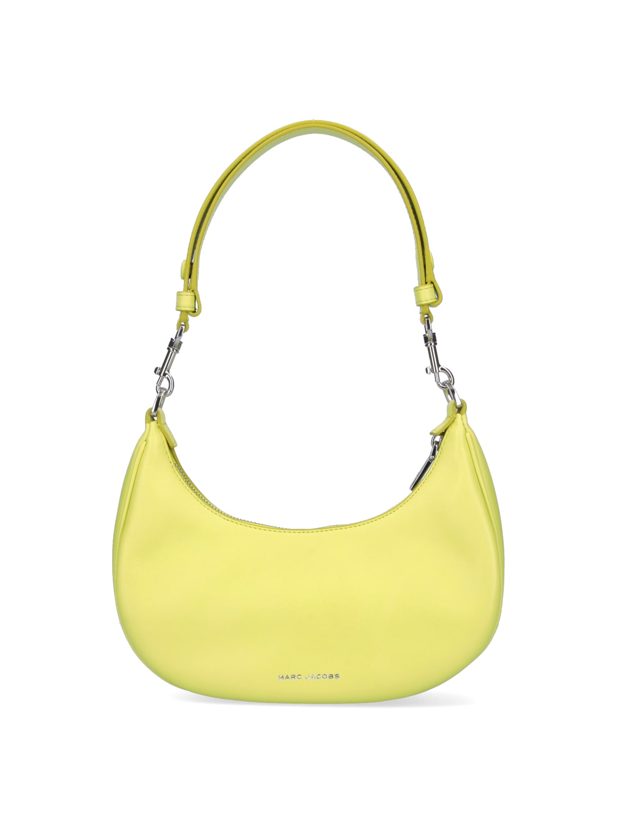 Shop Marc Jacobs Curve Shoulder Bag In Yellow