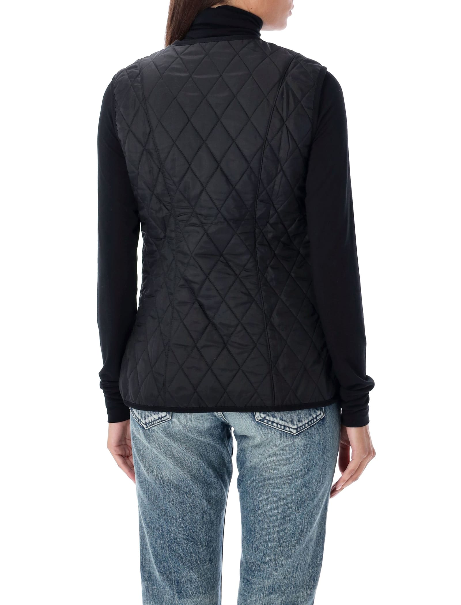Barbour Fleece Betty Liner In Black