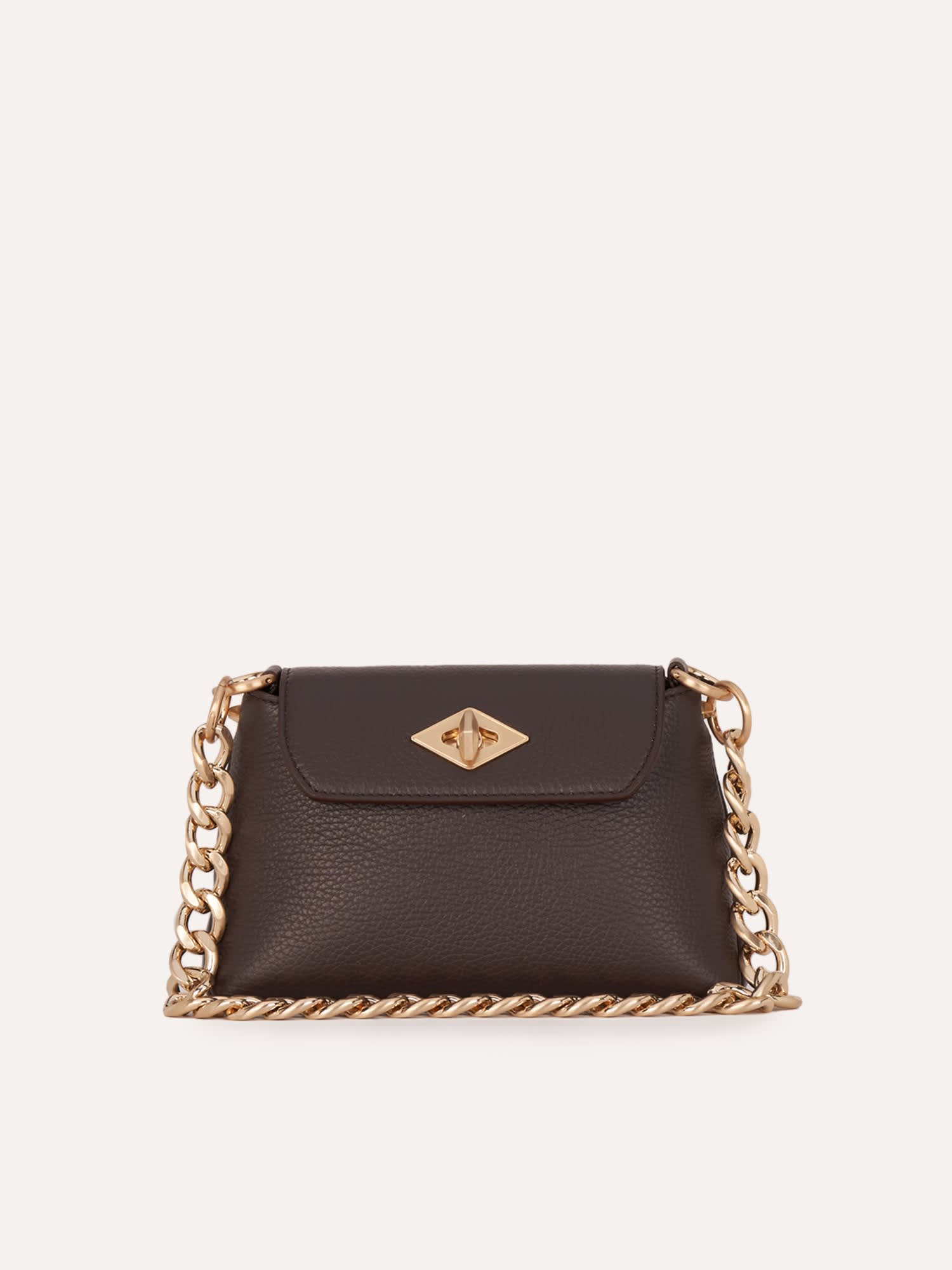 Micro Diamond Bag In Brown