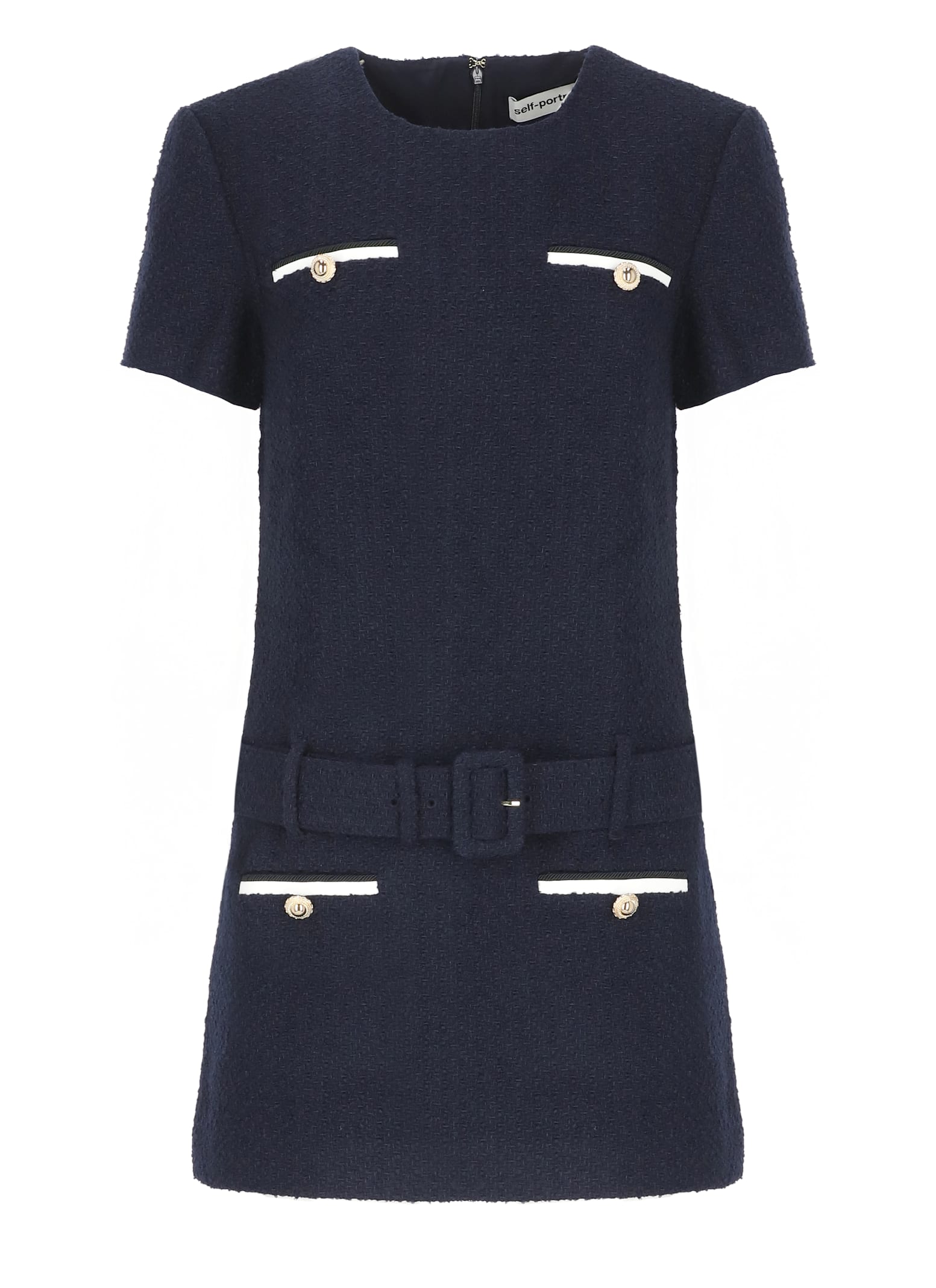 Boucle Mini Dress