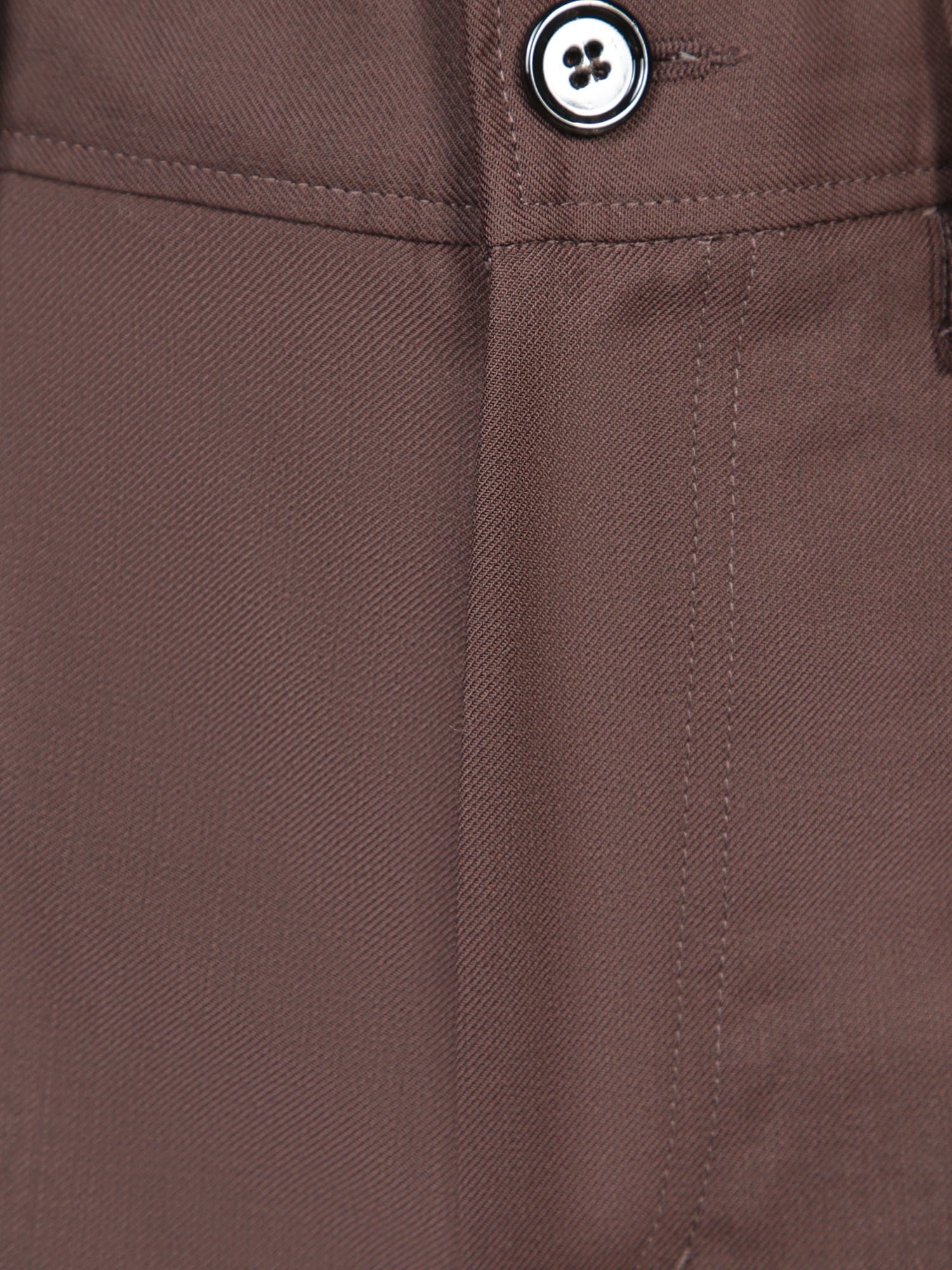 Shop Séfr Wide Jiro Brown Pants