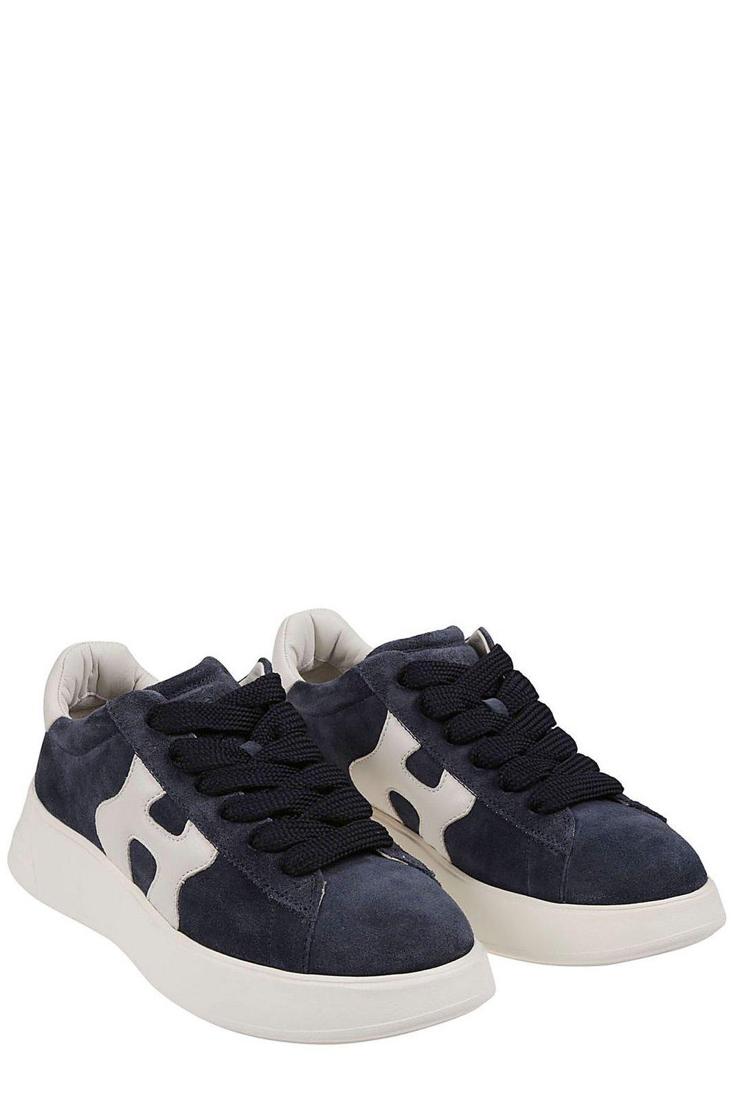 Shop Hogan Rebel H562 Low-top Sneakers