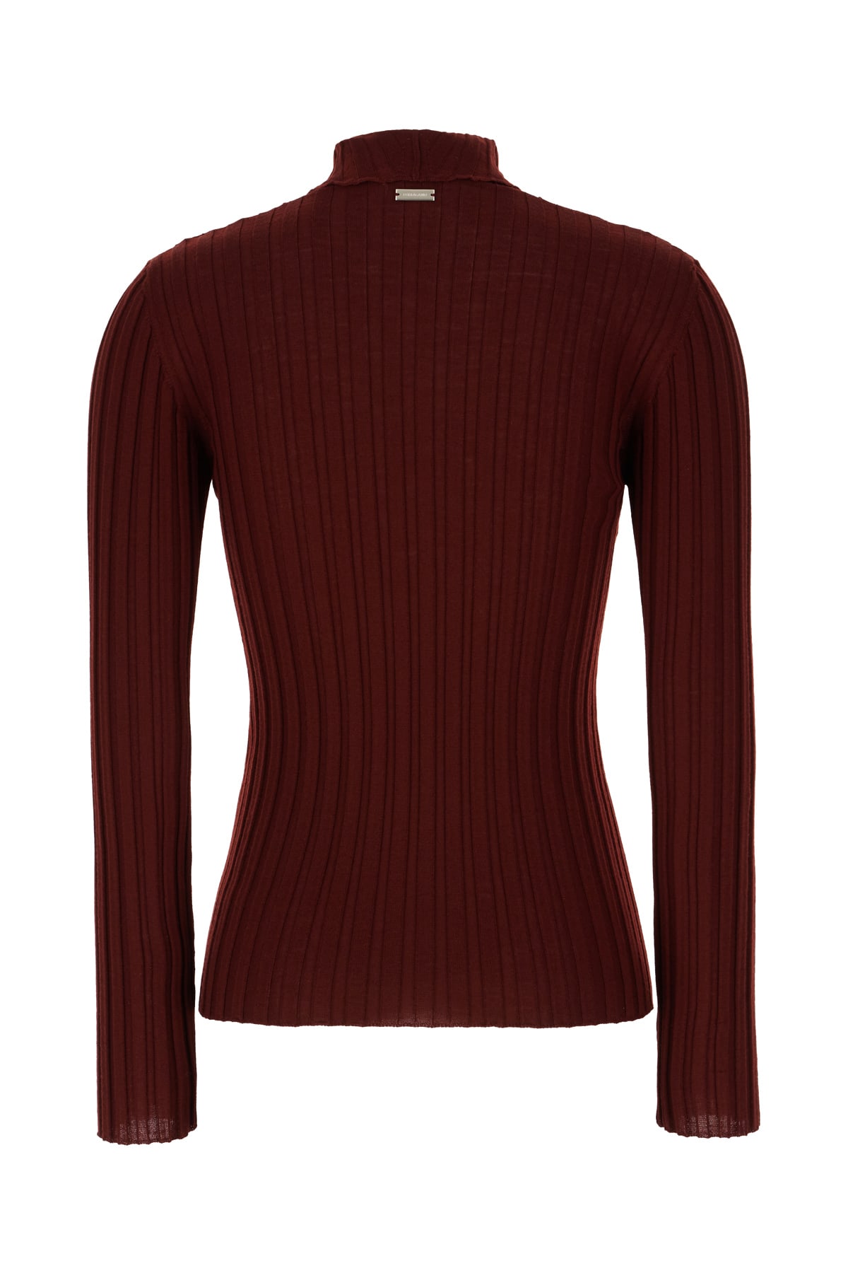 Shop Ferragamo Burgundy Wool Sweater In Bordeaux