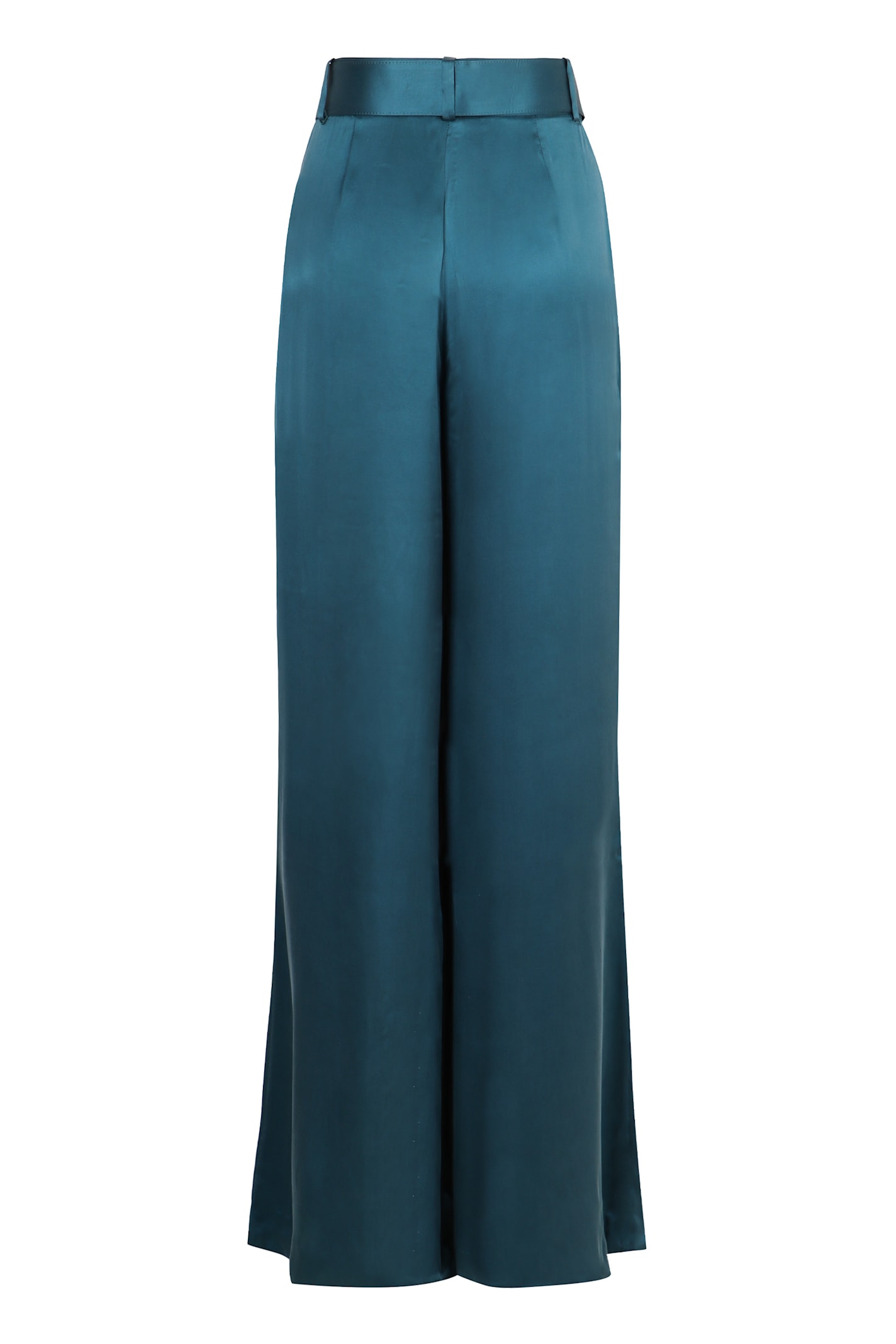 ZIMMERMANN TUCK SILK TROUSERS 